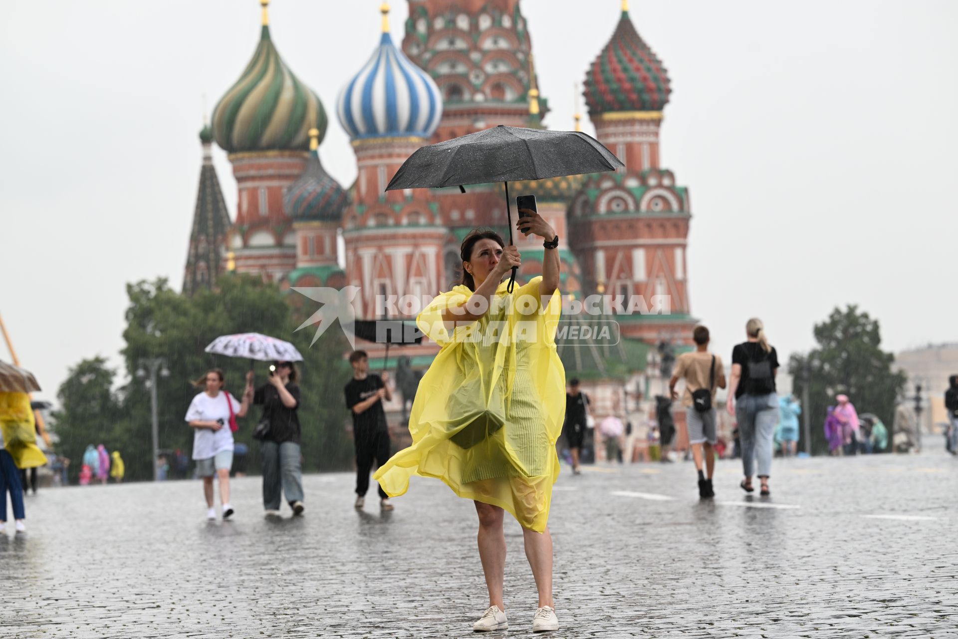 Дождь в Москве