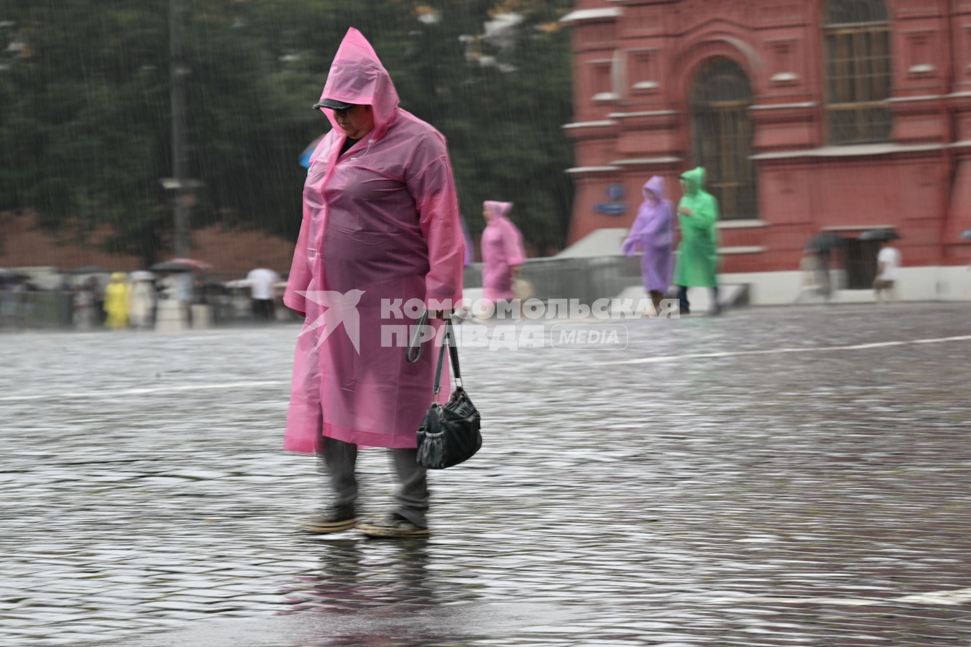 Дождь в Москве