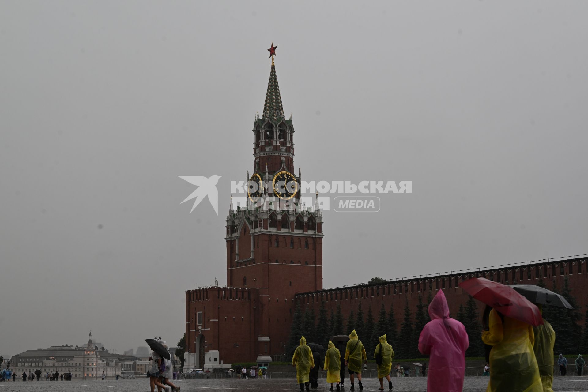 Дождь в Москве