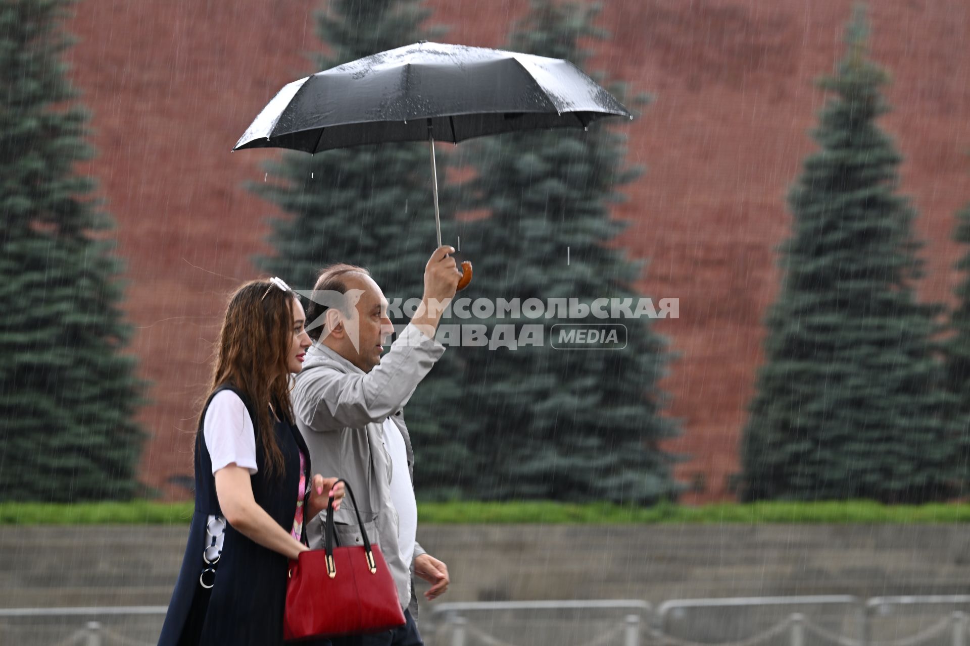 Дождь в Москве