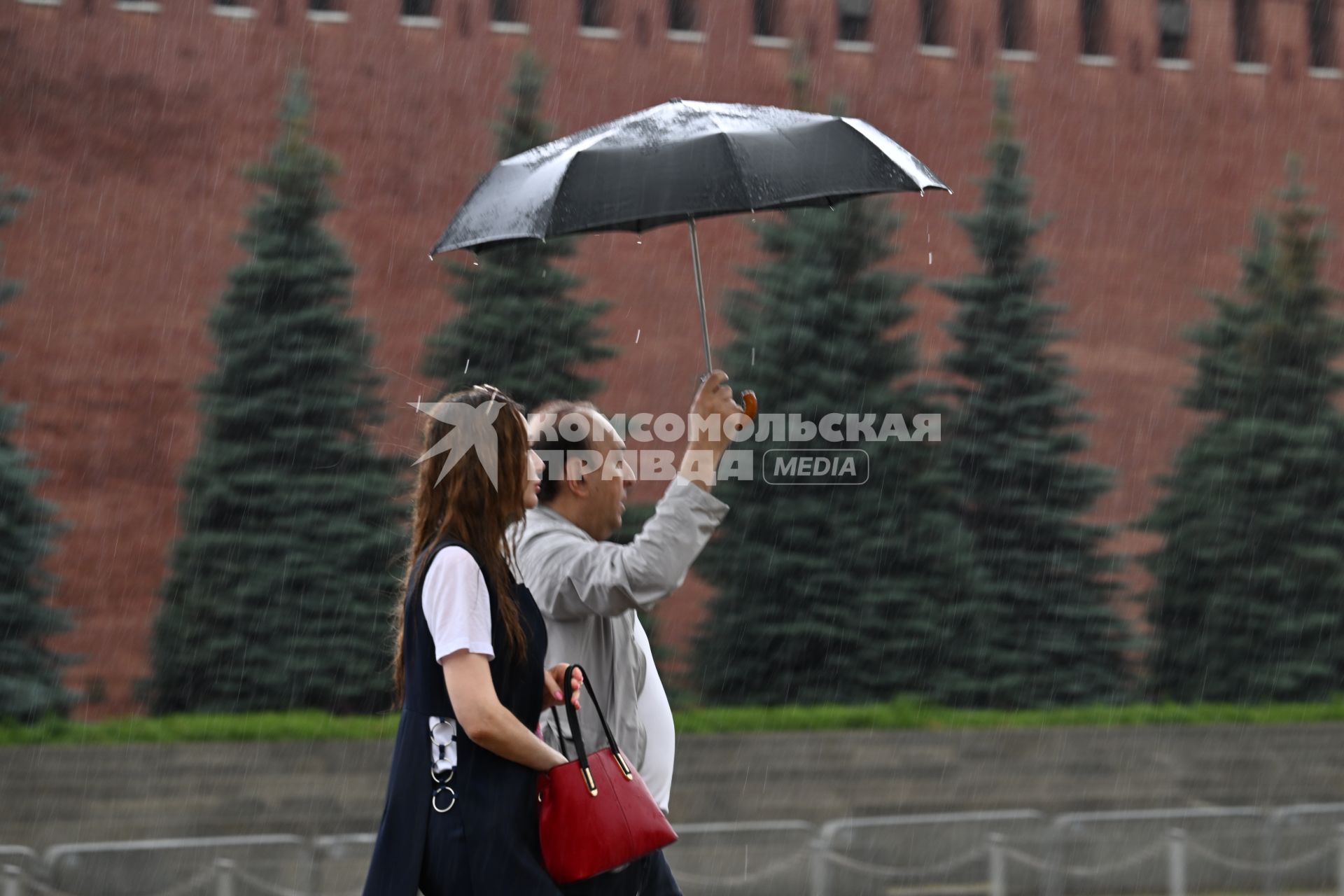 Дождь в Москве