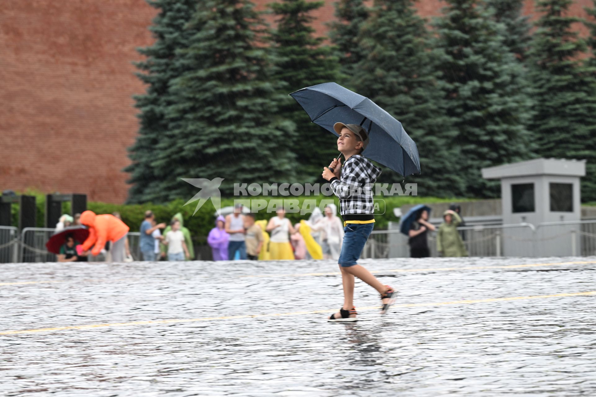 Дождь в Москве