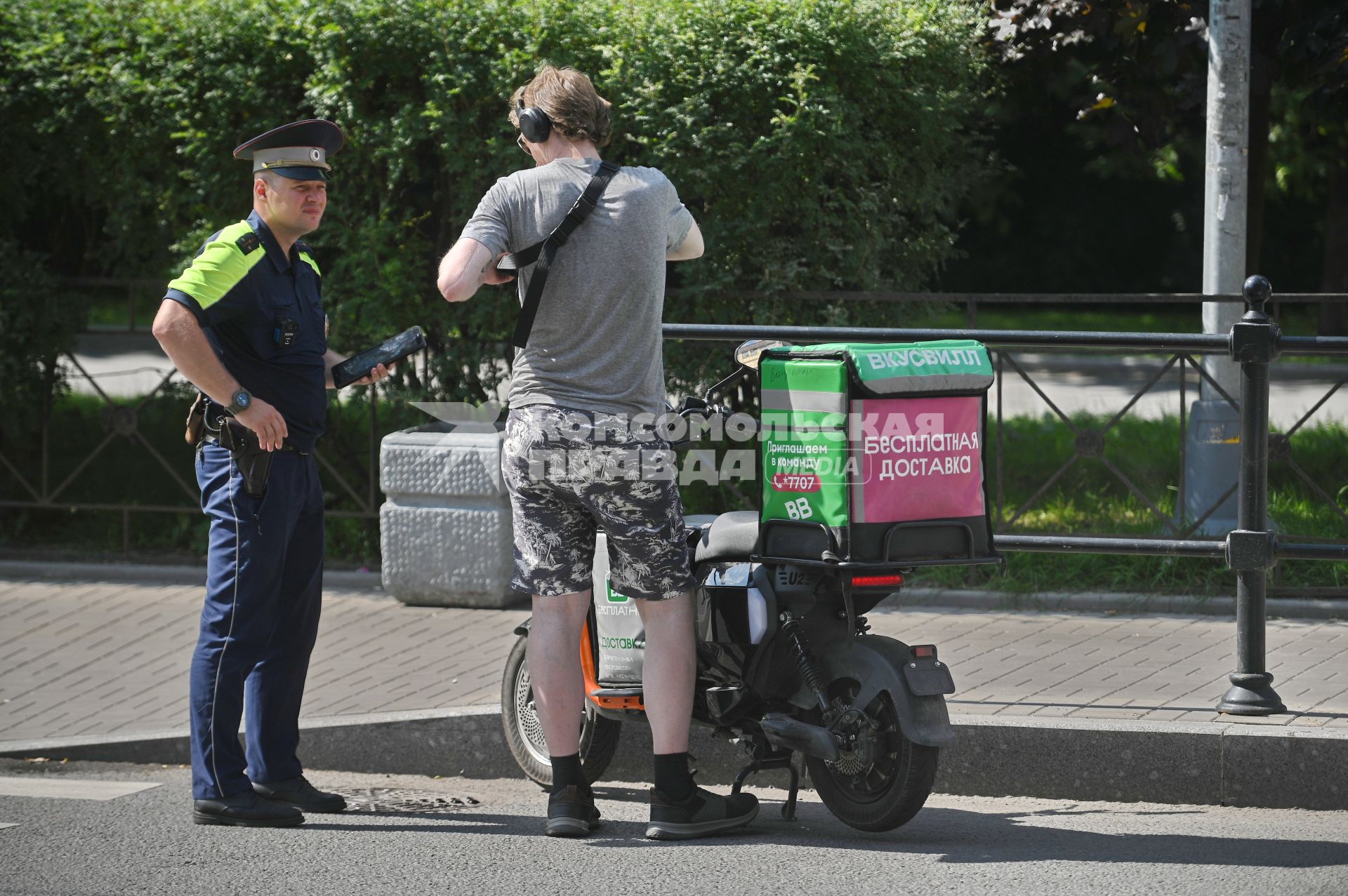 Рейд по велокурьерам в Петербурге