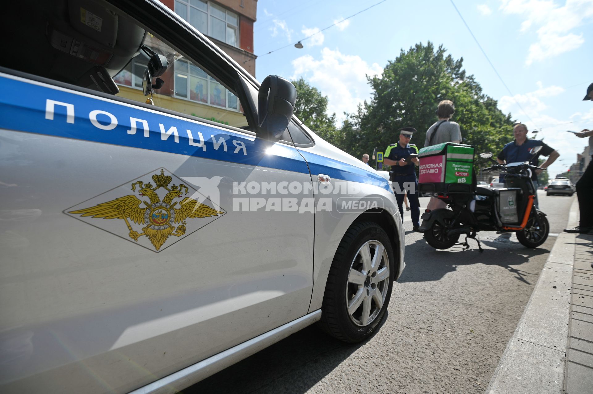 Рейд по велокурьерам в Петербурге