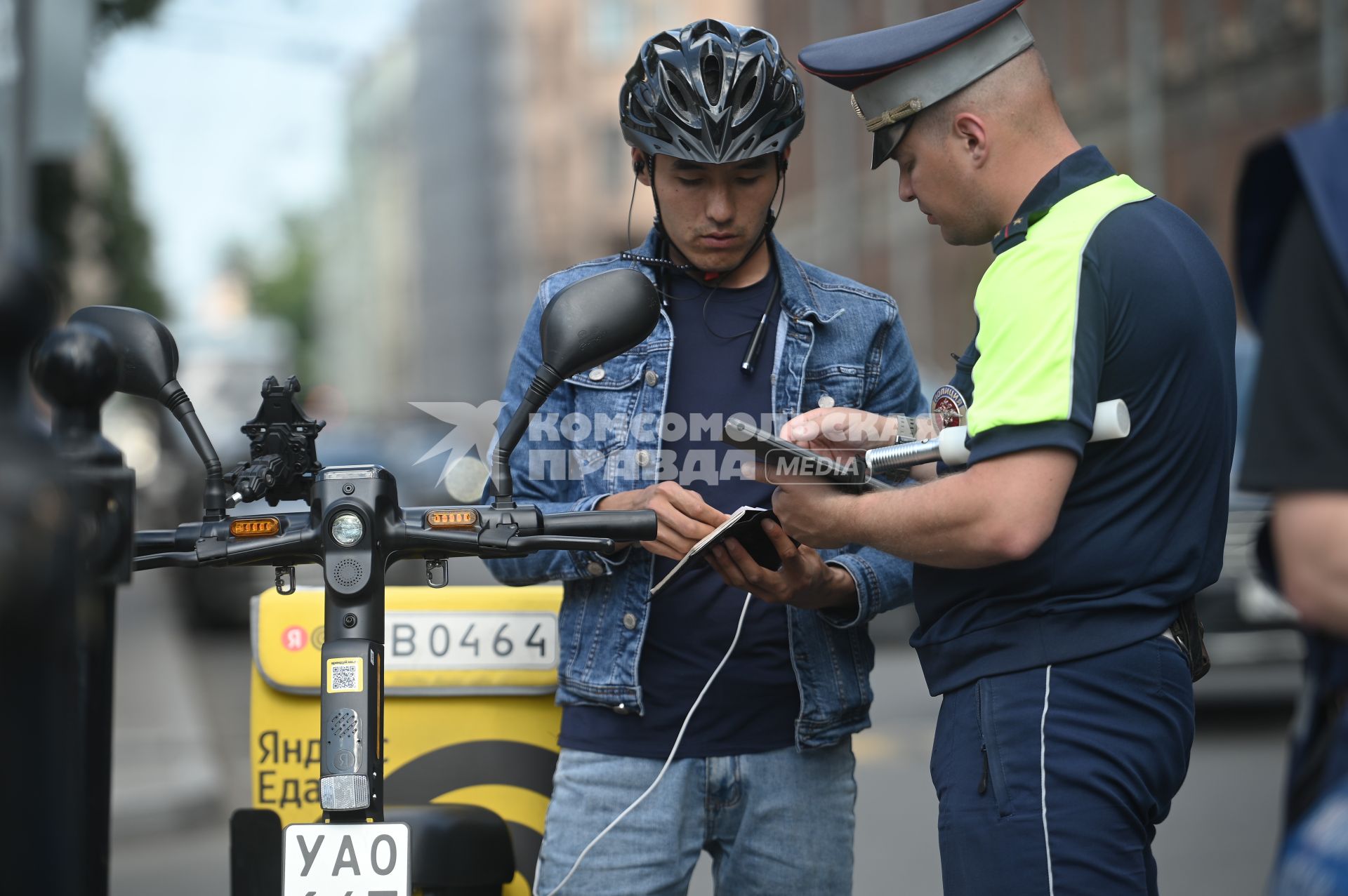 Рейд по велокурьерам в Петербурге