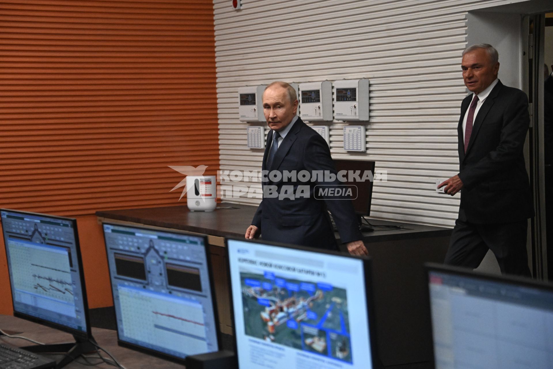 Рабочий визит президента РФ Владимира Путина в Магнитогорск
