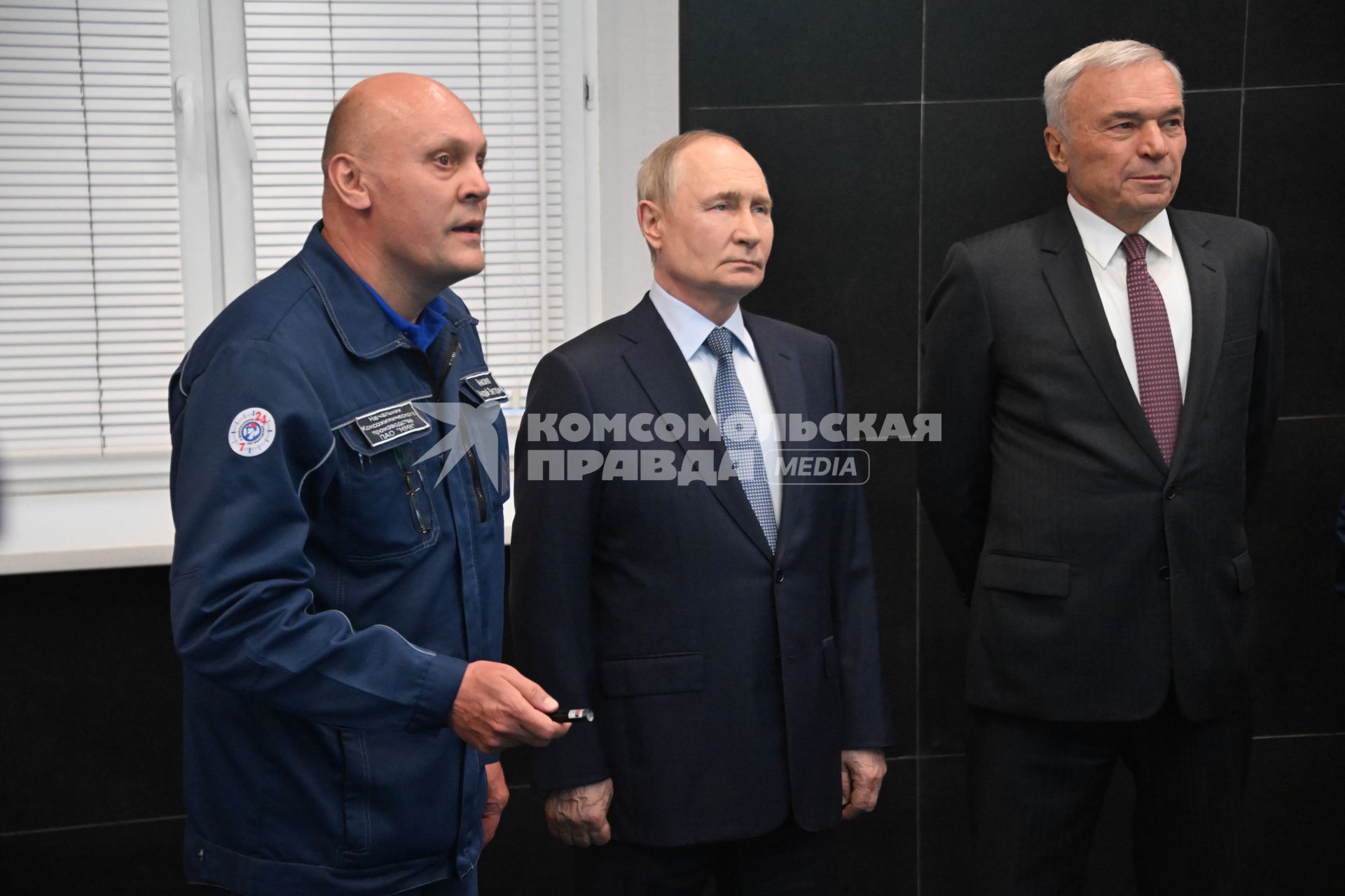 Рабочий визит президента РФ Владимира Путина в Магнитогорск