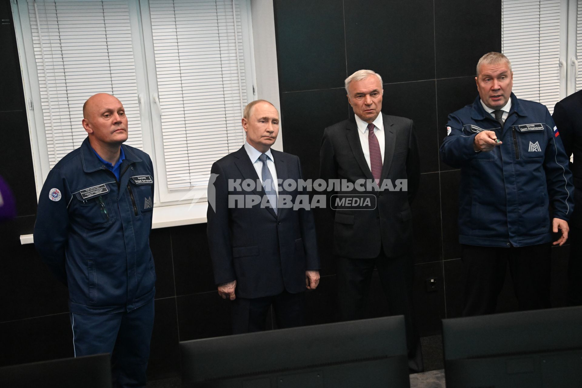 Рабочий визит президента РФ Владимира Путина в Магнитогорск