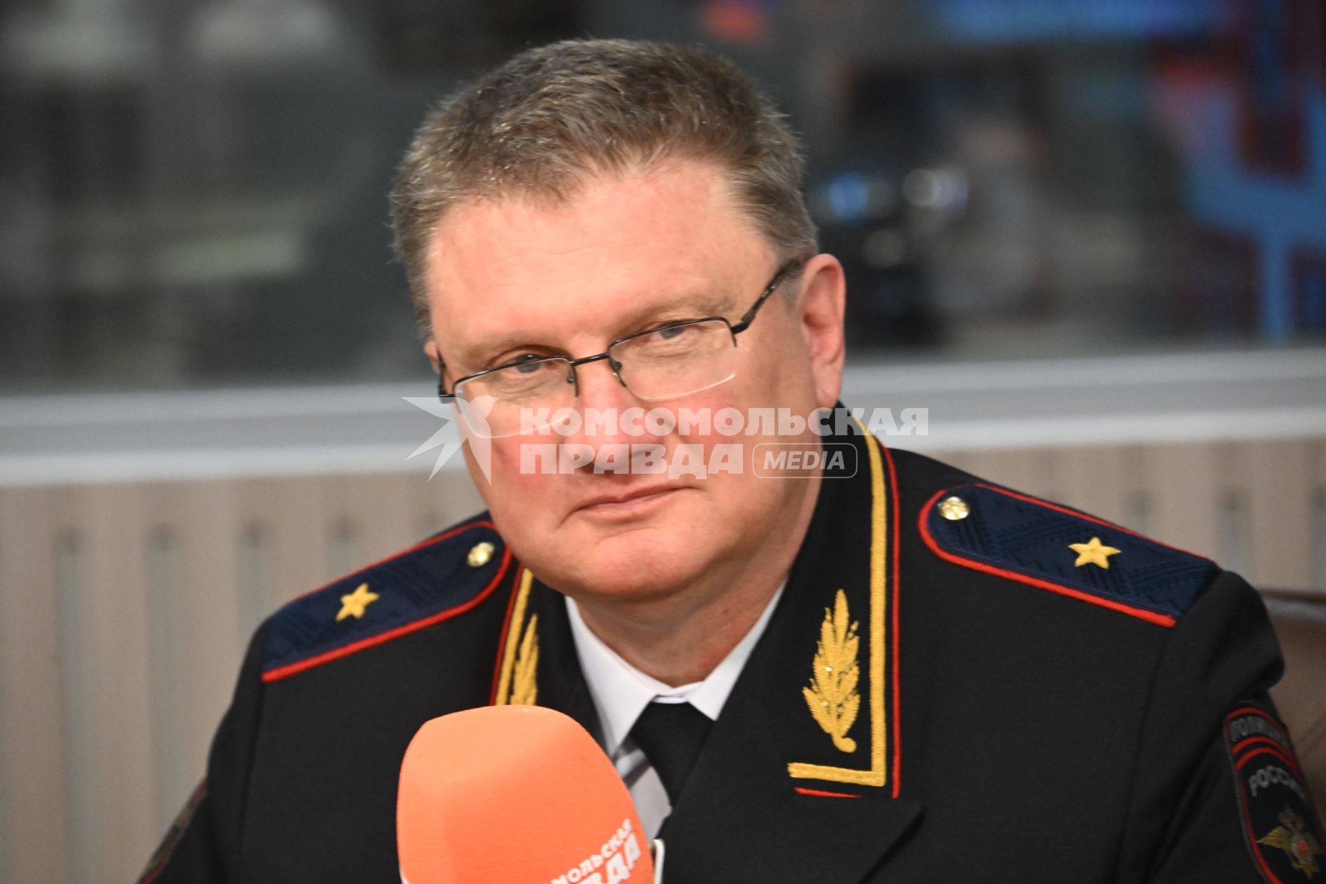 Олег Понарьин на радиостанции \"Комсомольская правда\"
