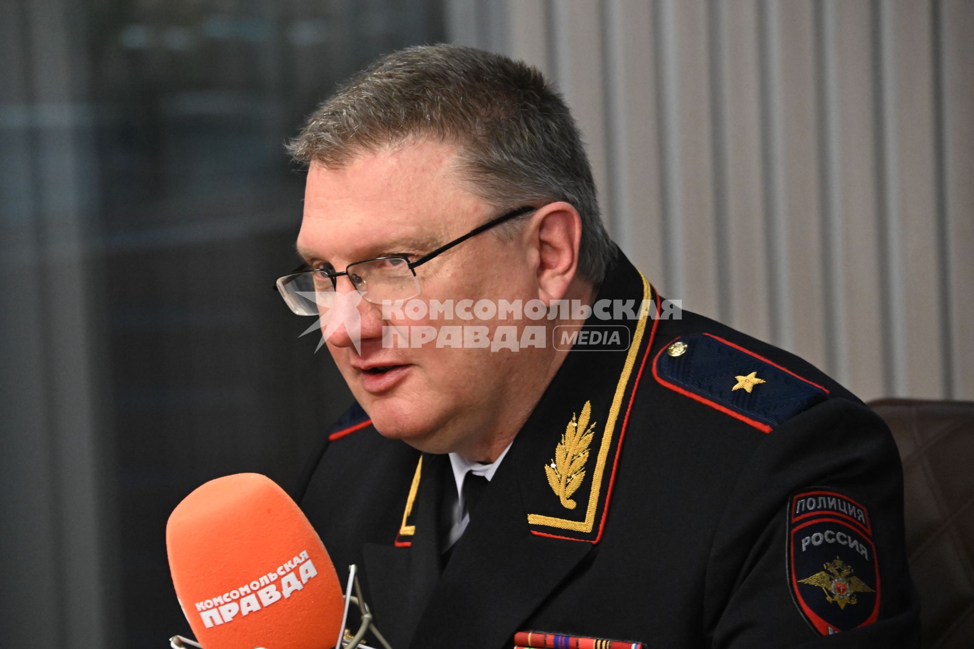Олег Понарьин на радиостанции \"Комсомольская правда\"