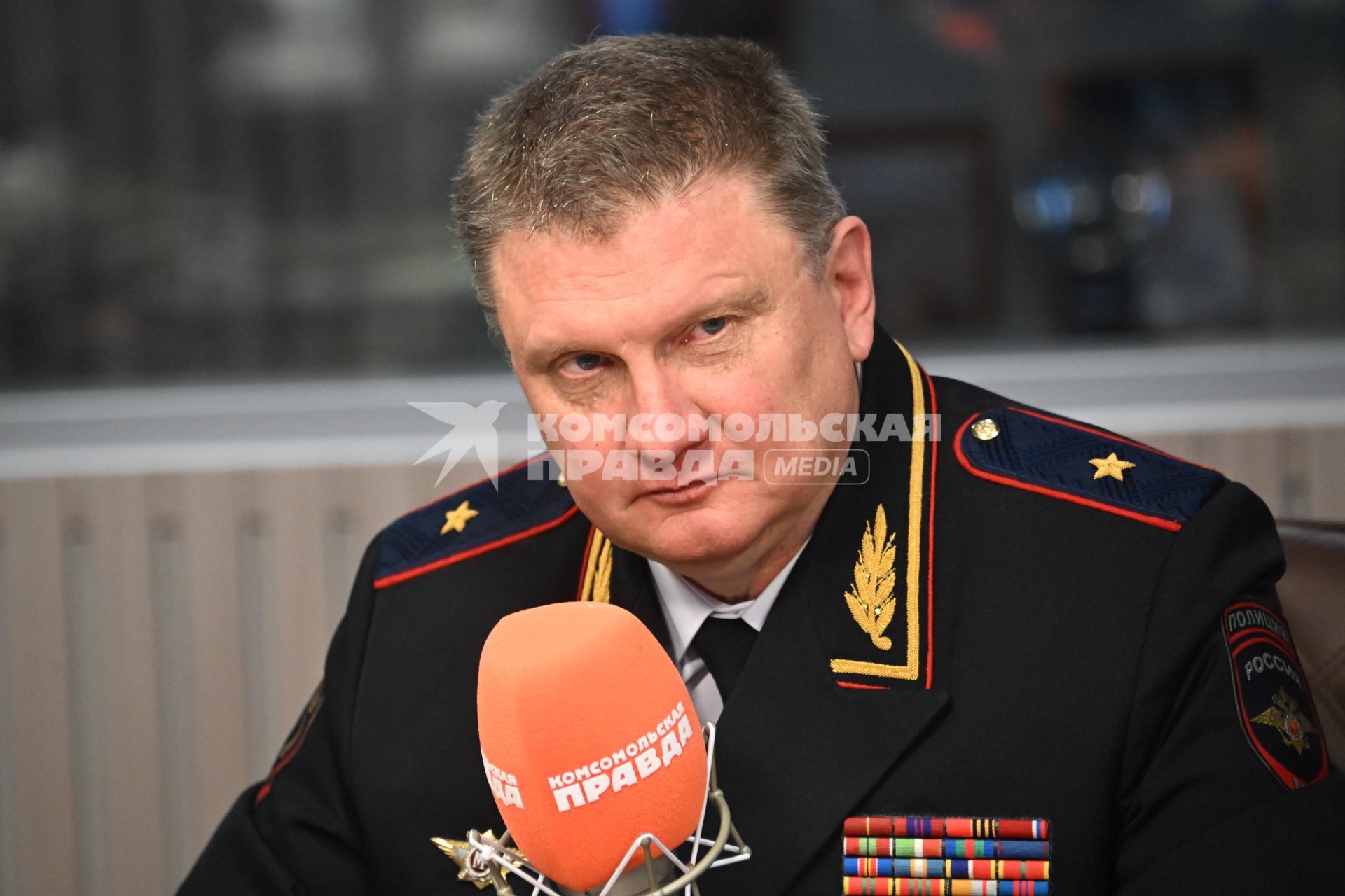Олег Понарьин на радиостанции \"Комсомольская правда\"
