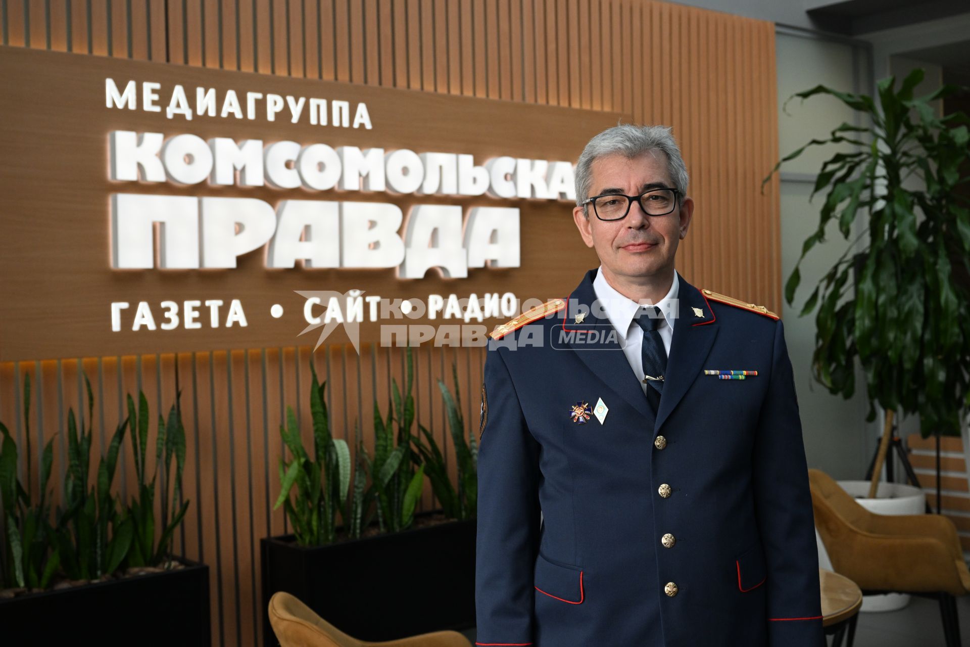 Михаил Игнашкин в редакции \"Комсомольской правды\"