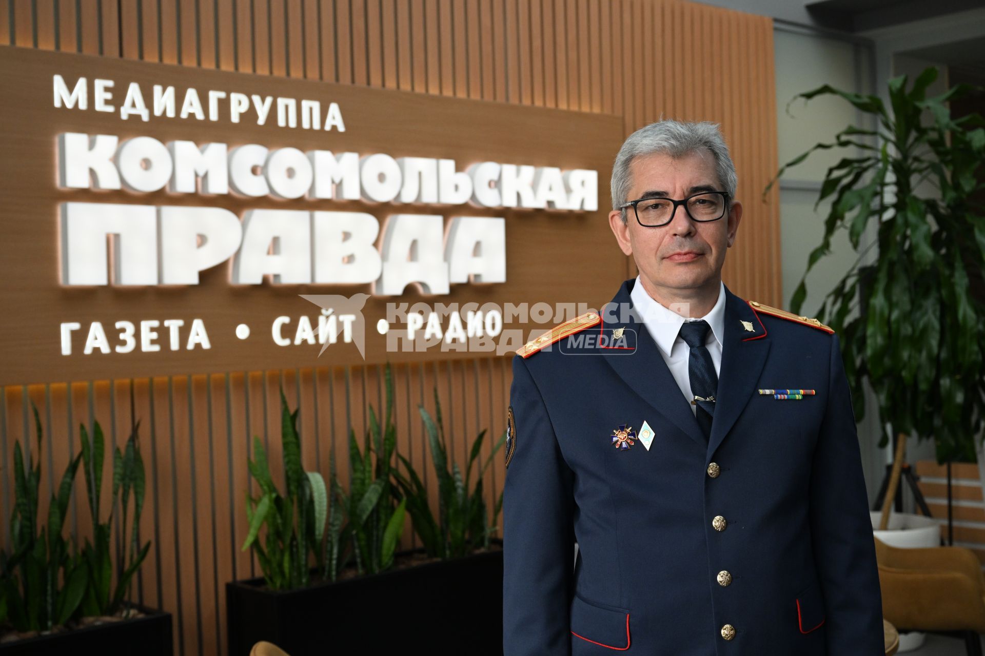 Михаил Игнашкин в редакции \"Комсомольской правды\"