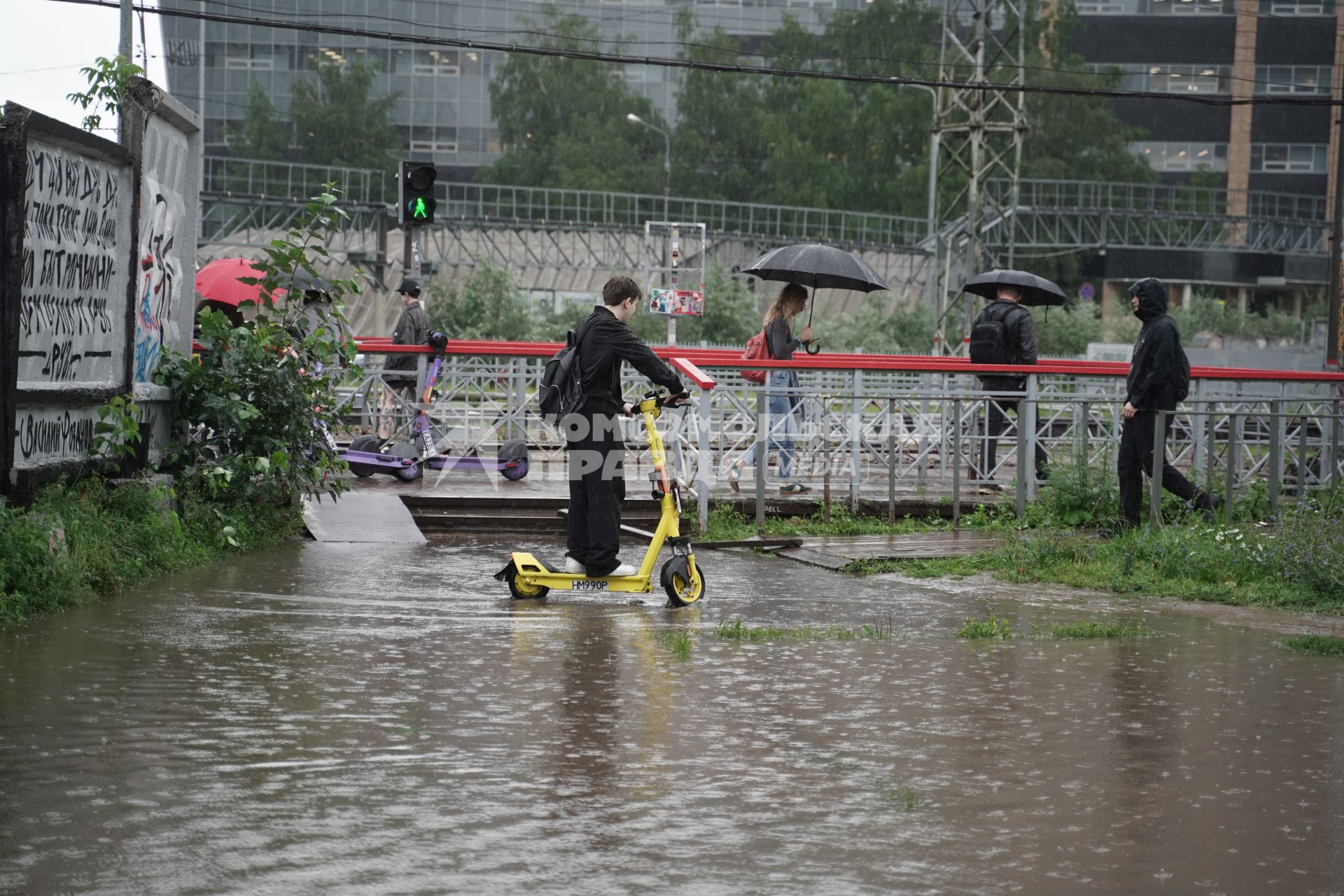Дождь в Москве