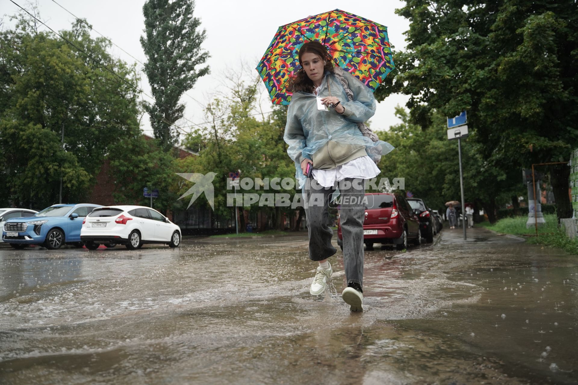 Дождь в Москве