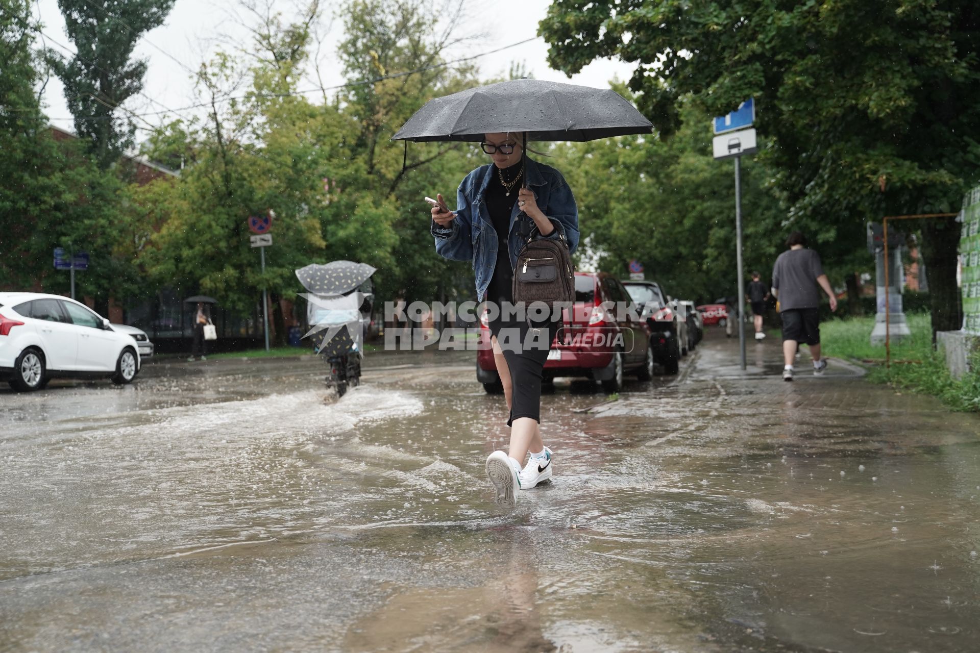 Дождь в Москве