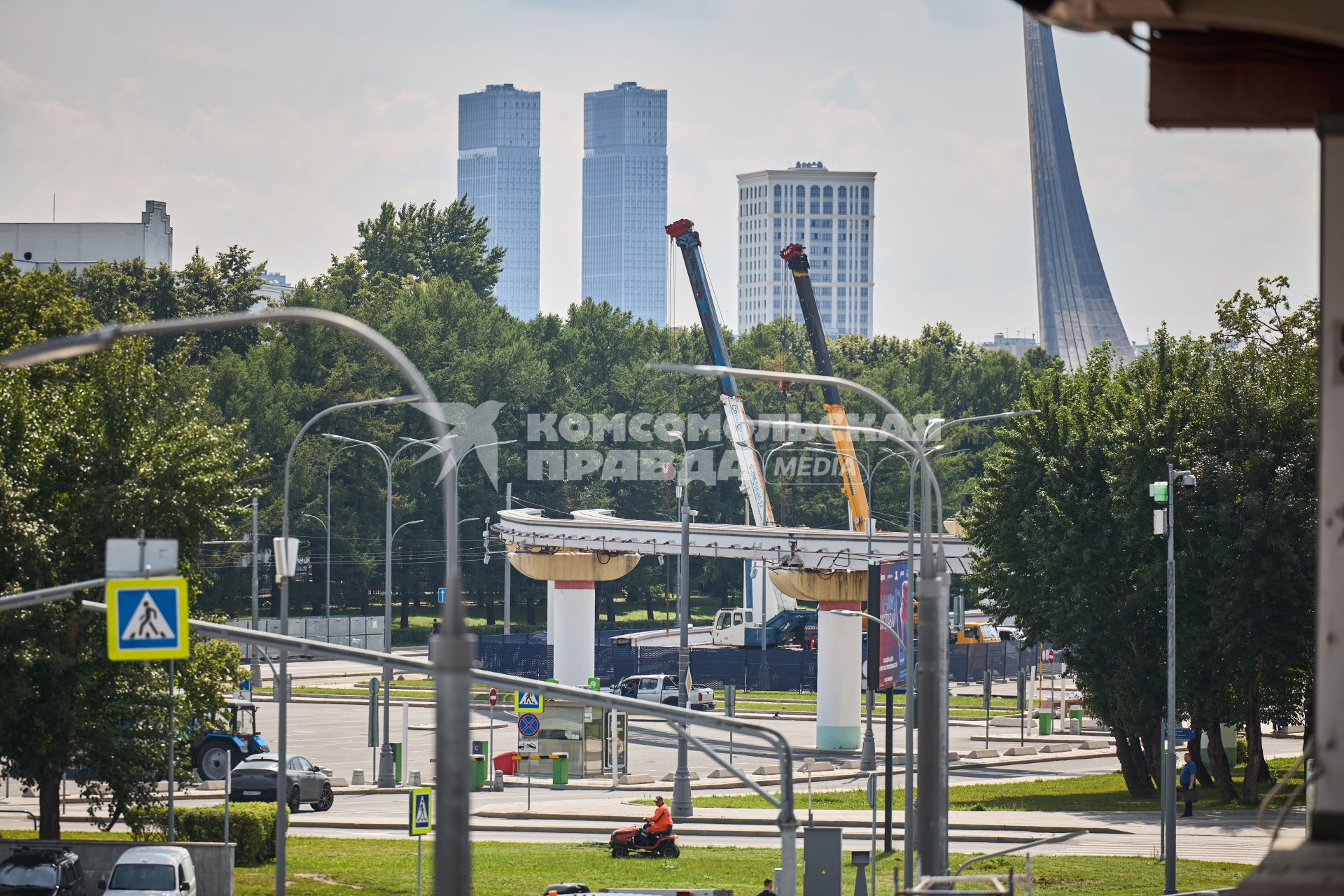 Работы по демонтажу монорельса