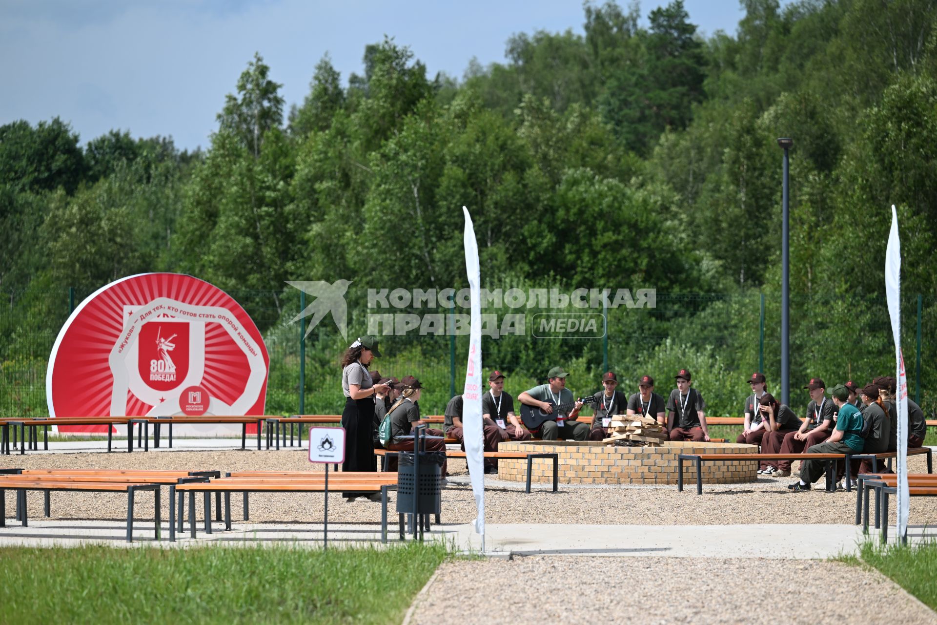 Спортивно-патриотический палаточный лагерь Жуков\"