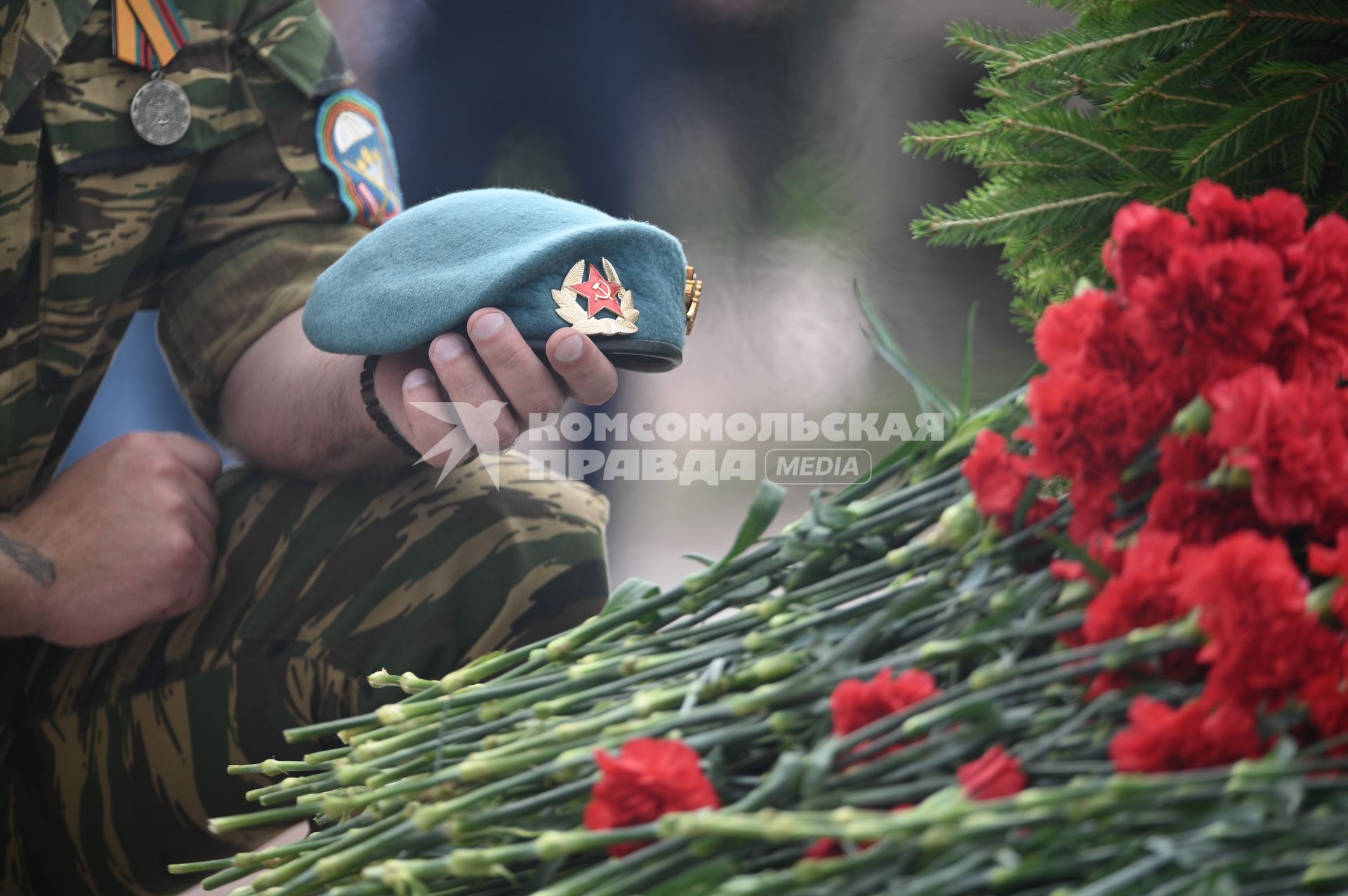 Празднование дня ВДВ в Санкт-Петербурге