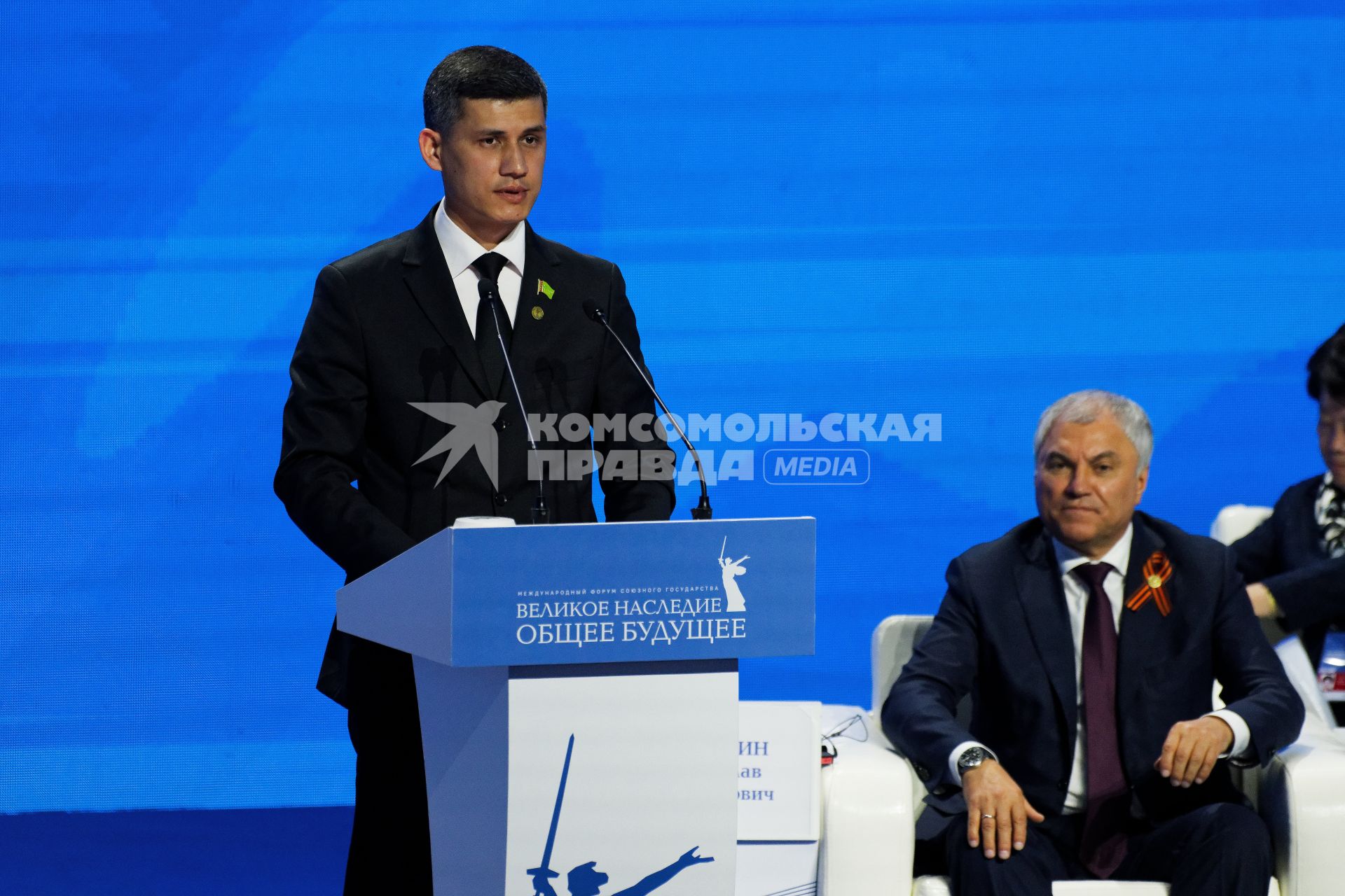 Батыр Байлыев и Вячеслав Володин