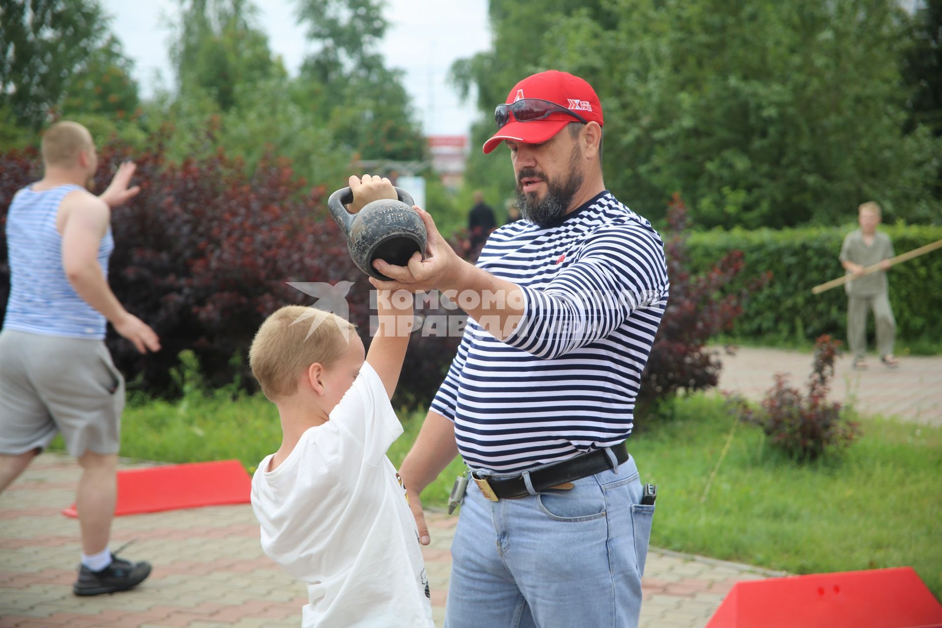 Празднование Дня ВДВ в Красноярске