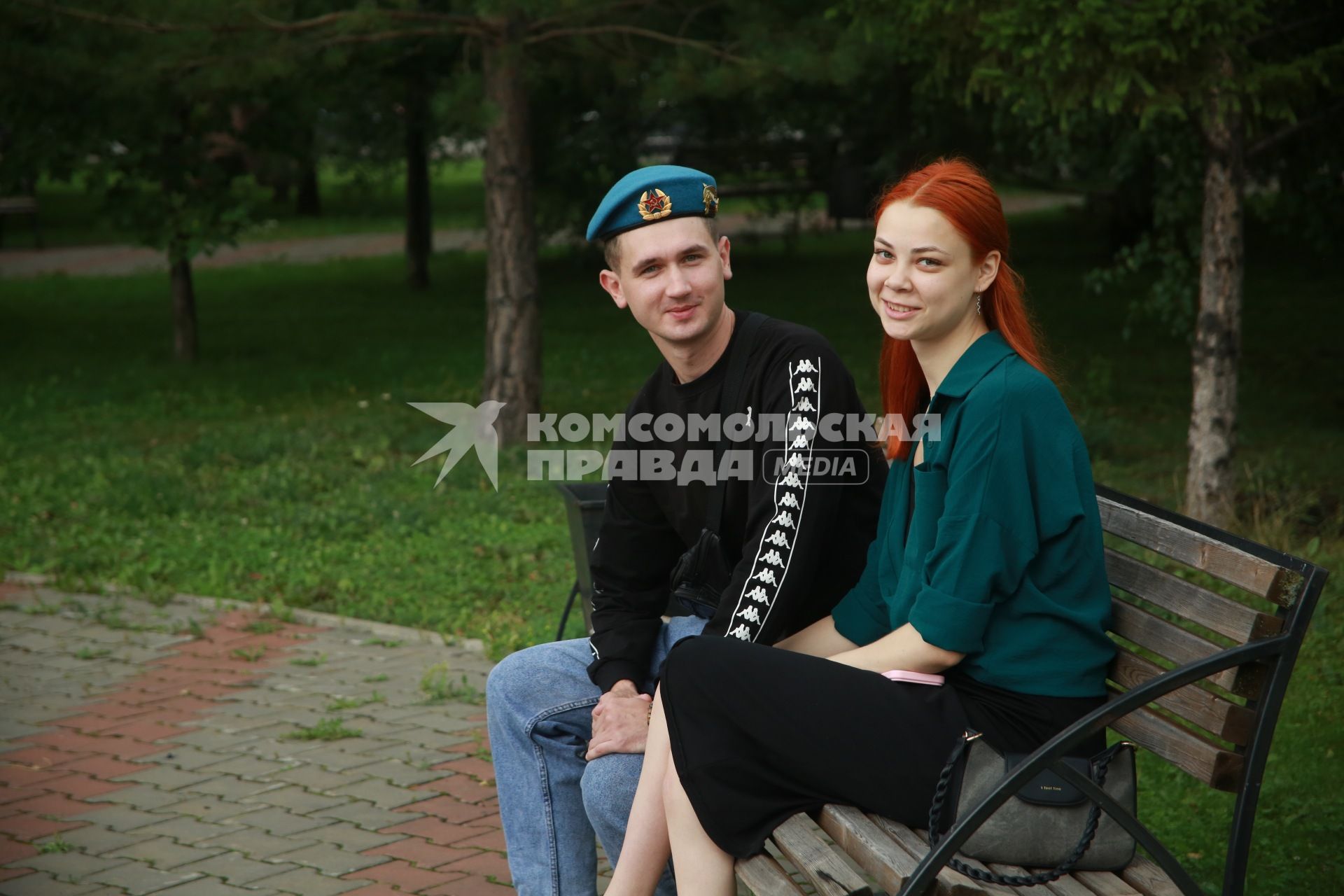 Празднование Дня ВДВ в Красноярске
