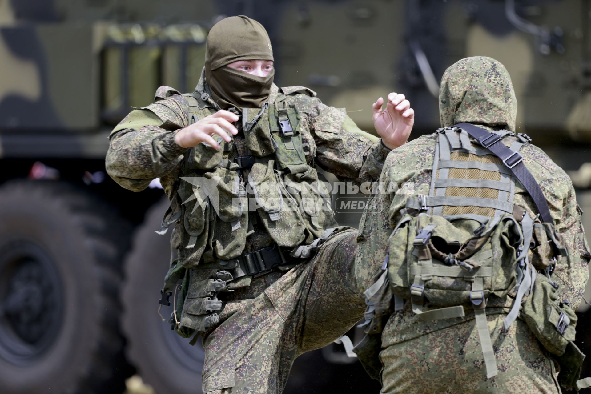 Празднование Дня ВДВ в Барнауле