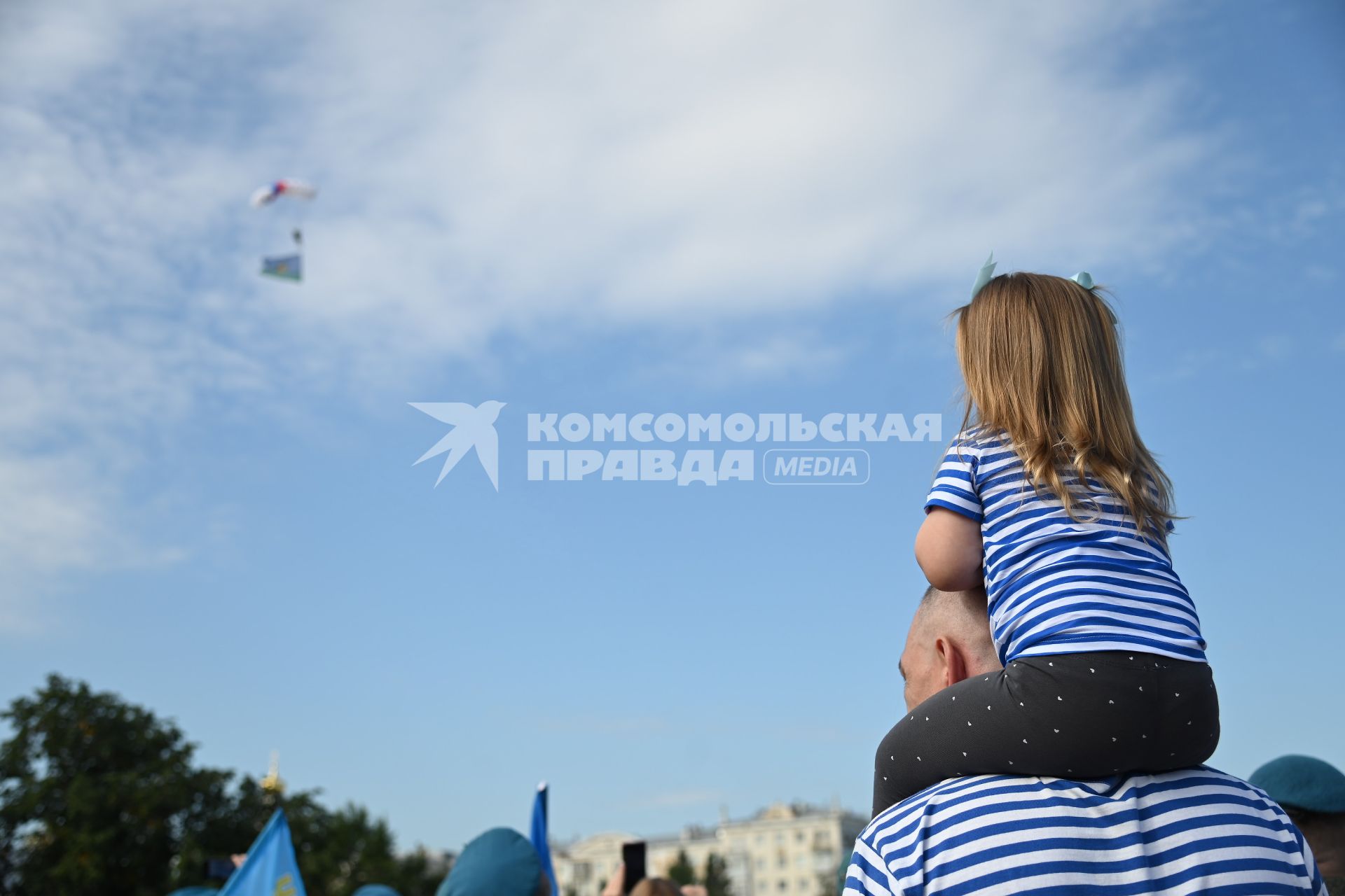 Празднование Дня ВДВ в Екатеринбурге