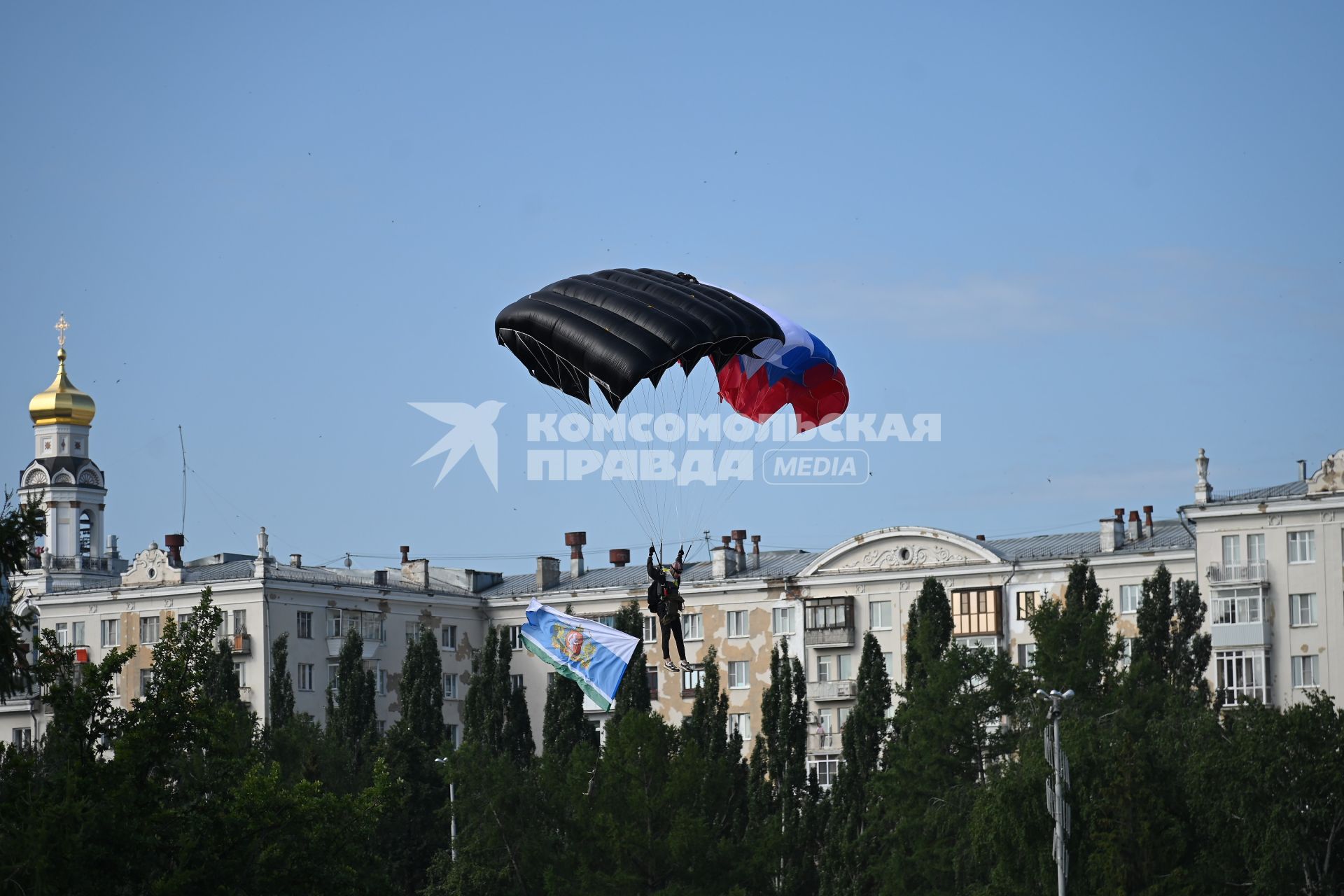 Празднование Дня ВДВ в Екатеринбурге