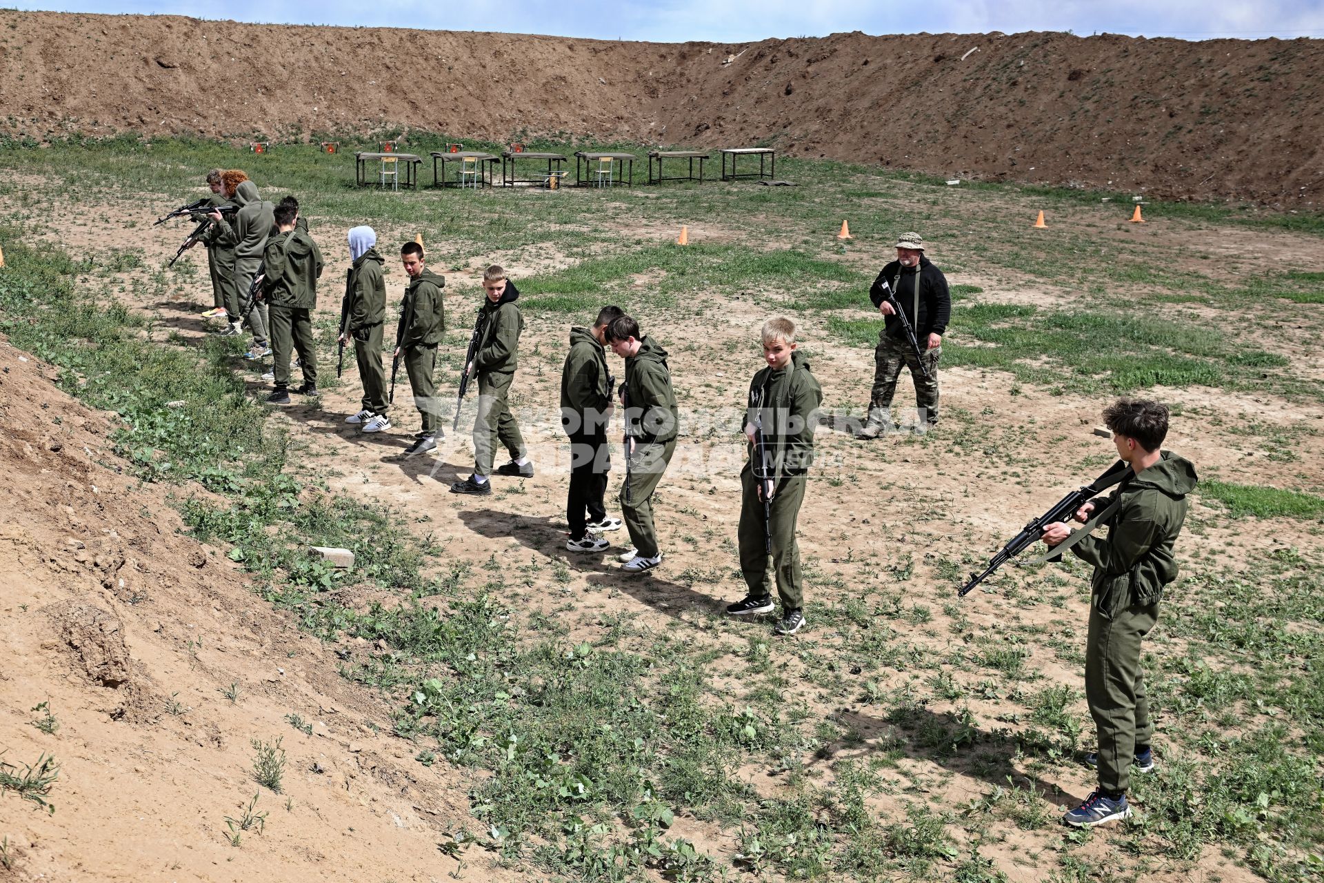 Оборонно-спортивный лагерь \"Авангард\" в Волгоградской области