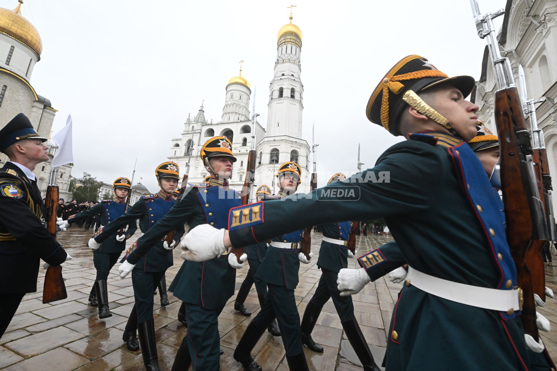 Военная присяга молодого пополнения Президентского полка ФСО России