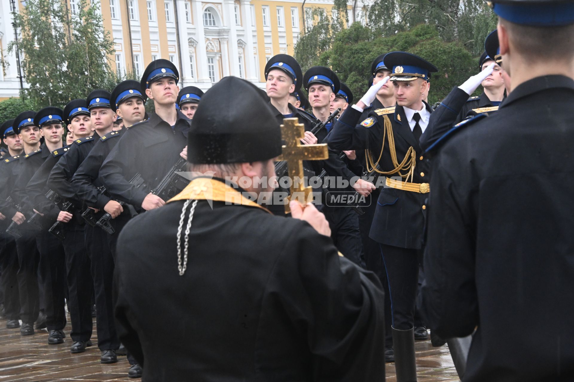 Военная присяга молодого пополнения Президентского полка ФСО России
