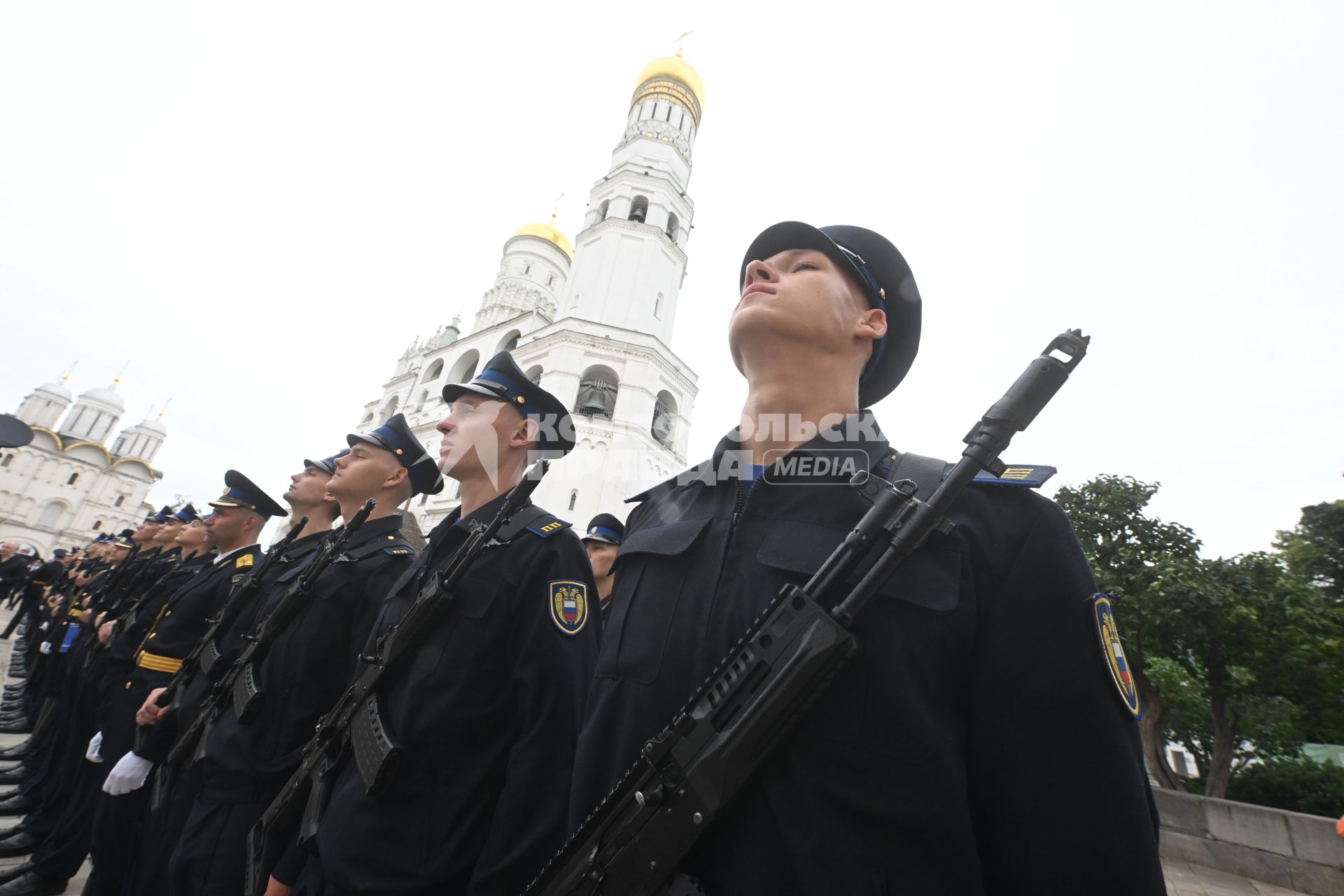 Военная присяга молодого пополнения Президентского полка ФСО России