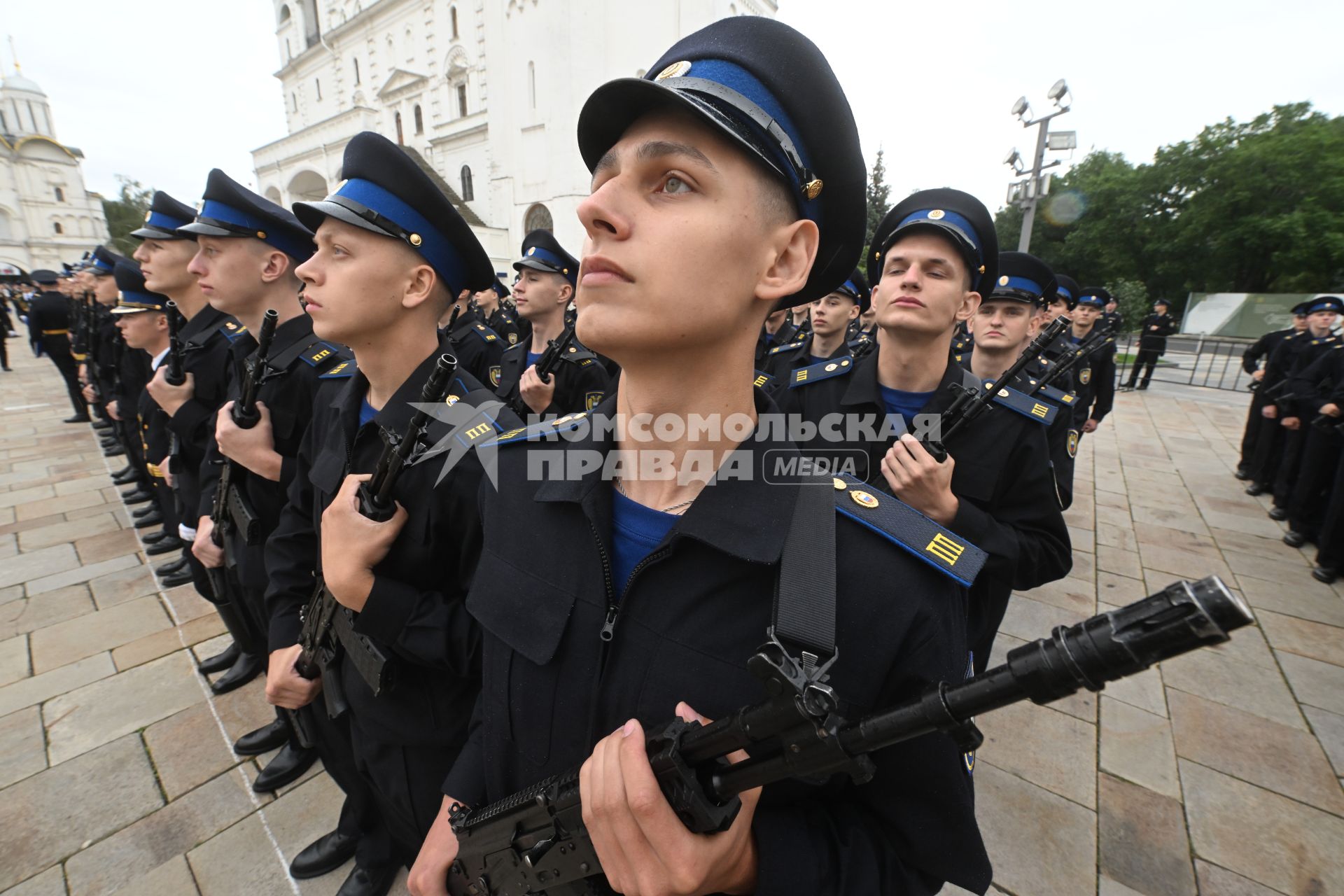 Военная присяга молодого пополнения Президентского полка ФСО России