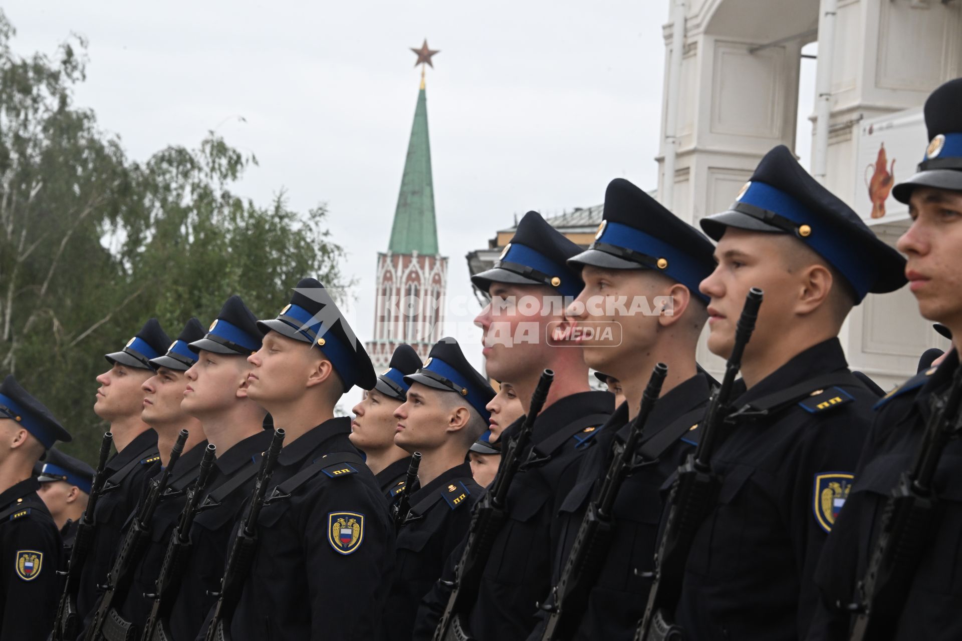 Военная присяга молодого пополнения Президентского полка ФСО России