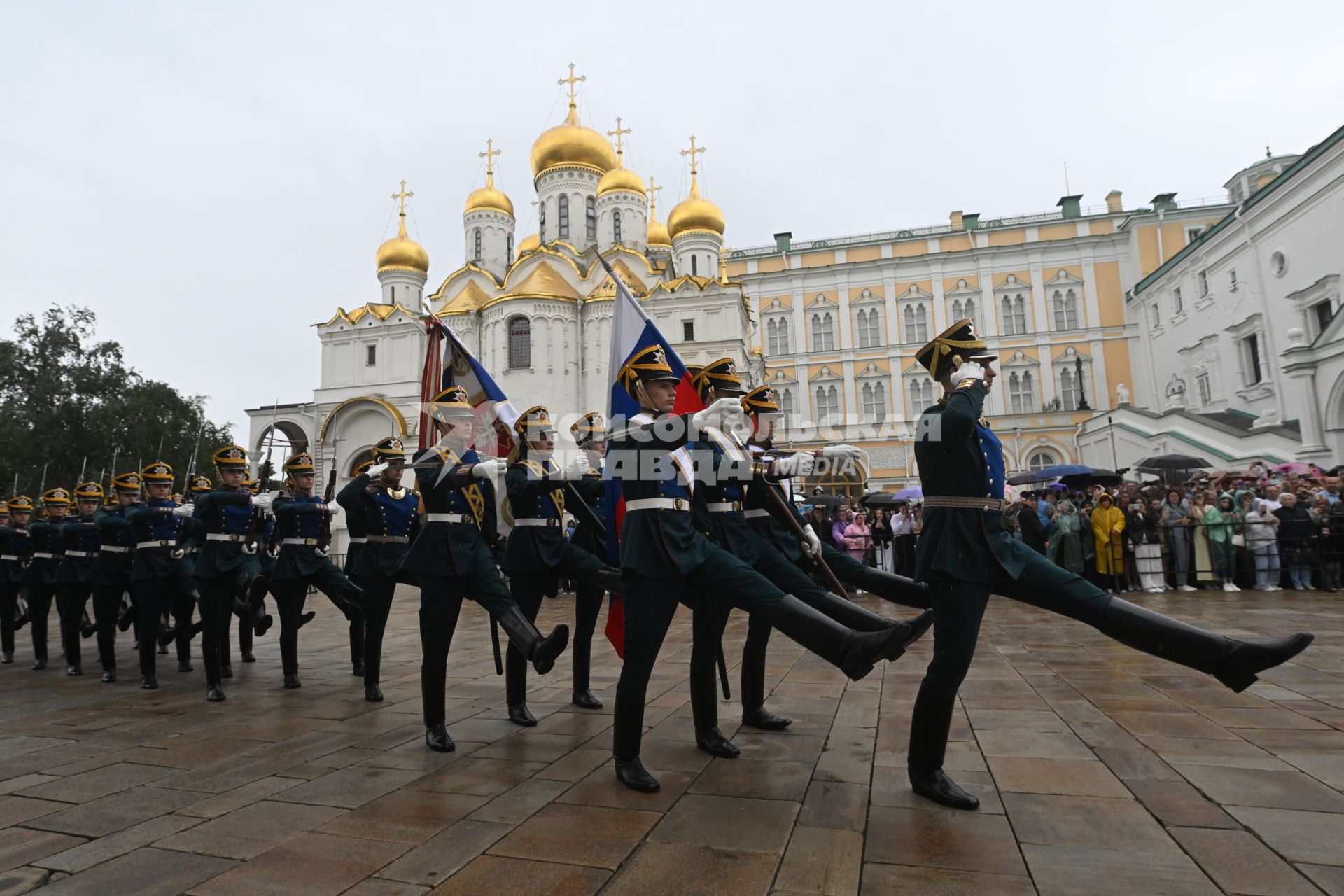 Военная присяга молодого пополнения Президентского полка ФСО России