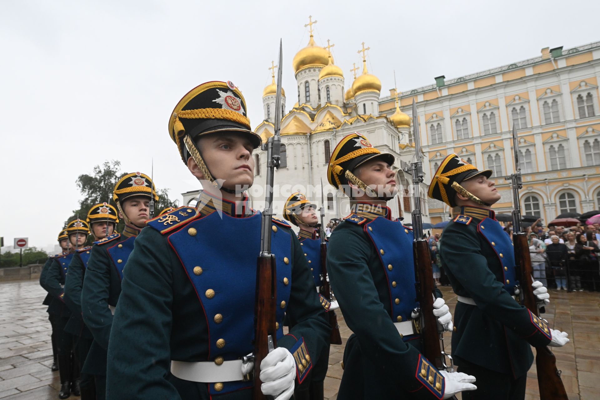 Военная присяга молодого пополнения Президентского полка ФСО России
