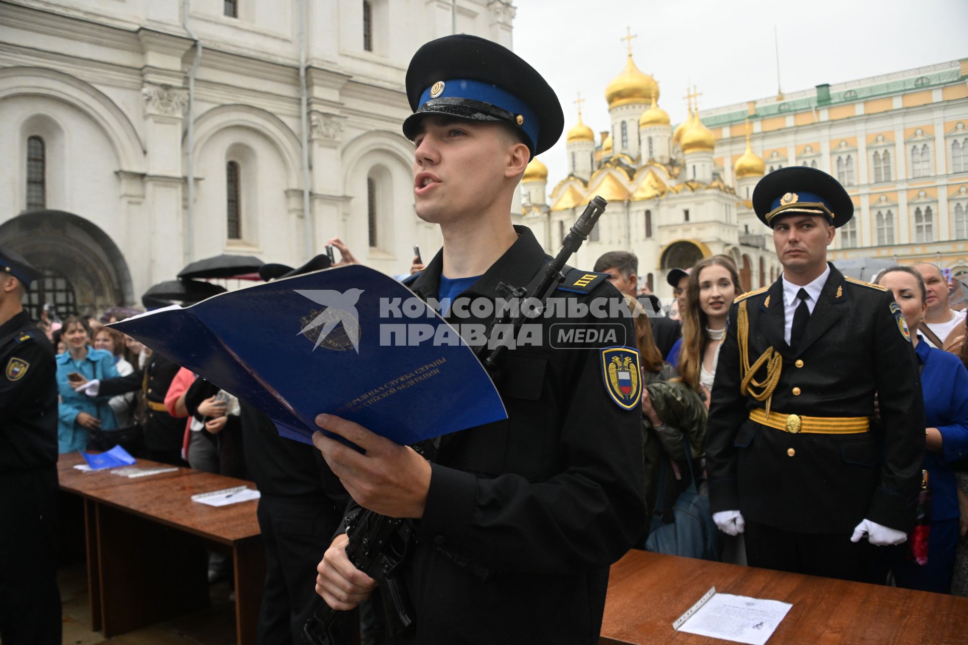 Военная присяга молодого пополнения Президентского полка ФСО России