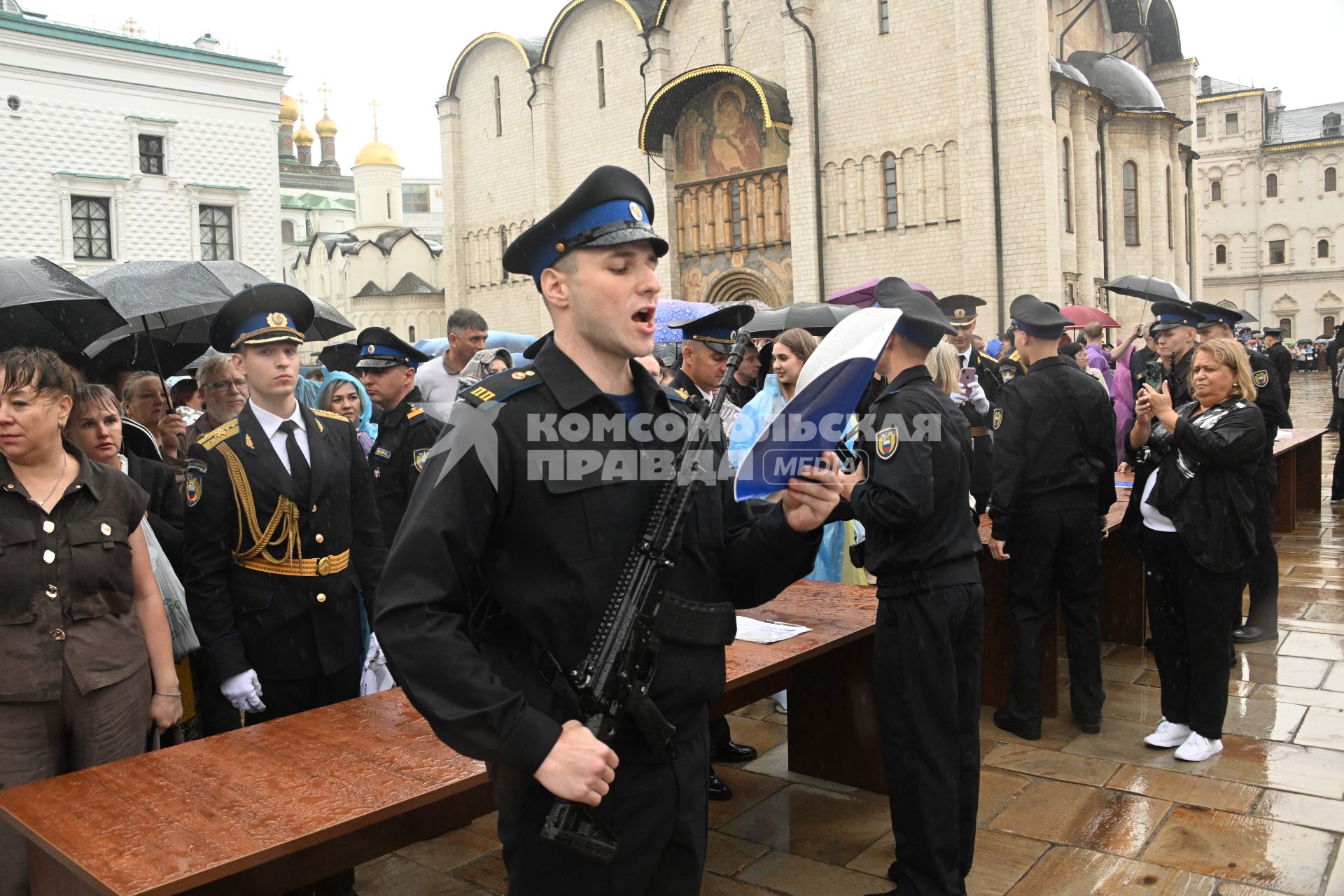 Военная присяга молодого пополнения Президентского полка ФСО России