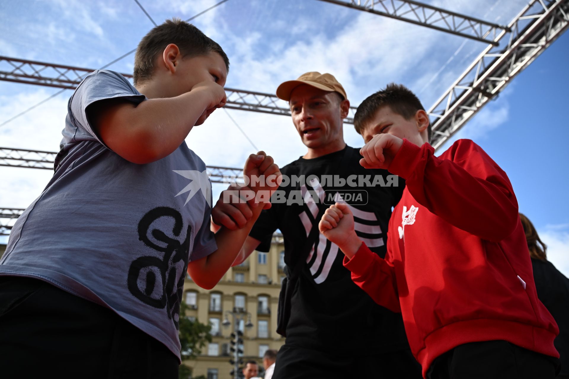 День Физкультурника отмечают в Москве