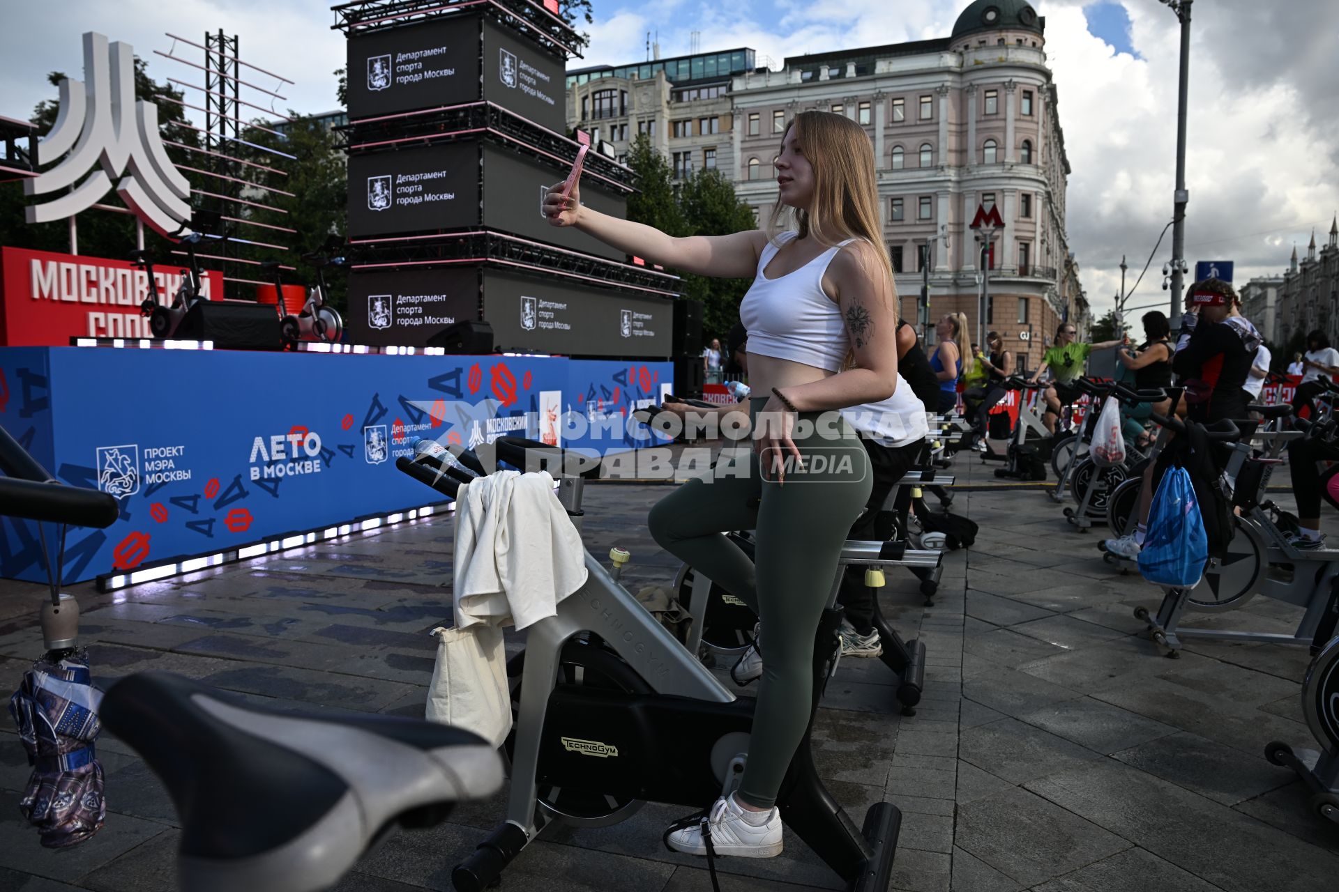 День Физкультурника отмечают в Москве