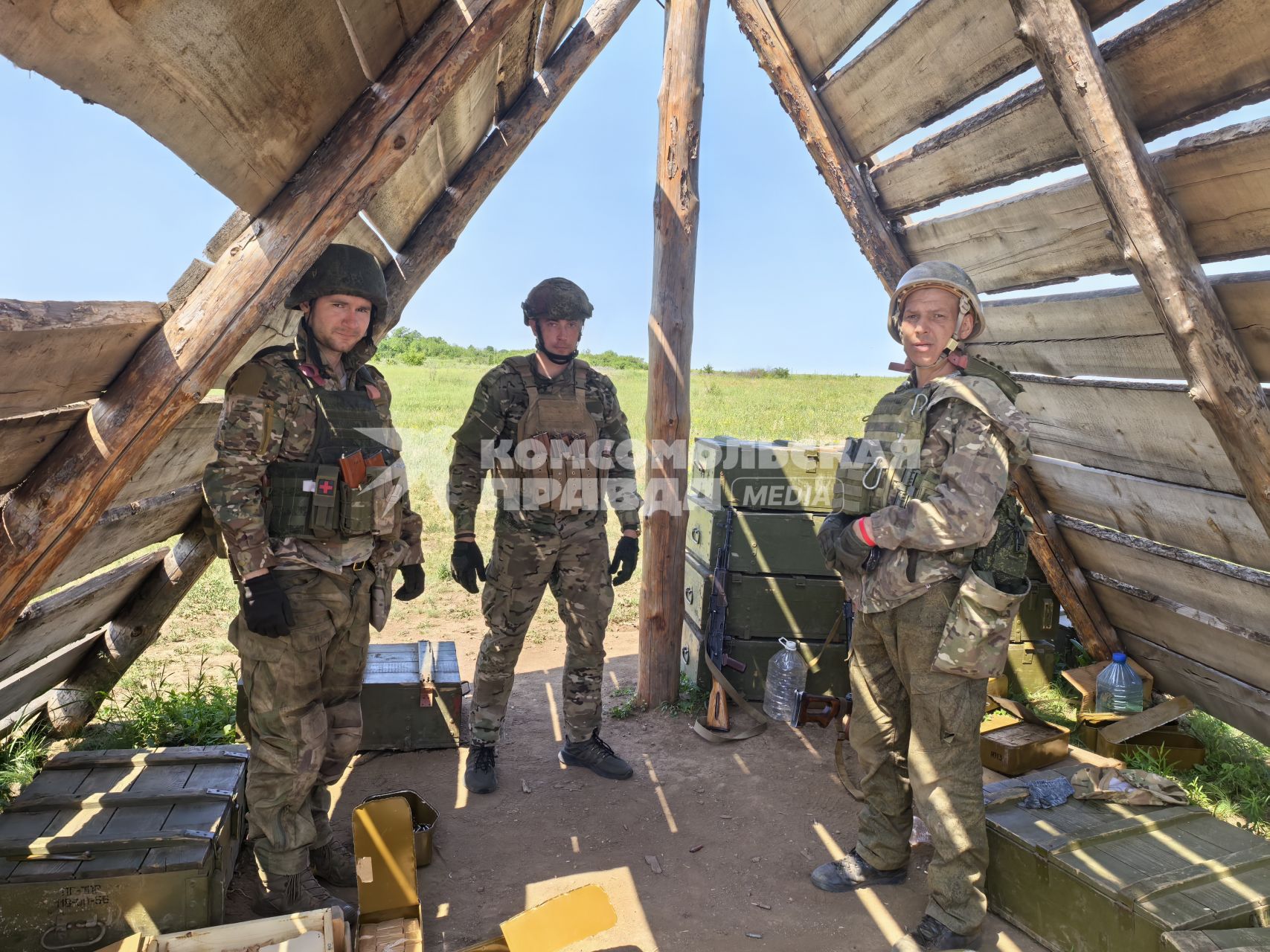 Полигон в ЛНР, где готовят будущих штурмовиков