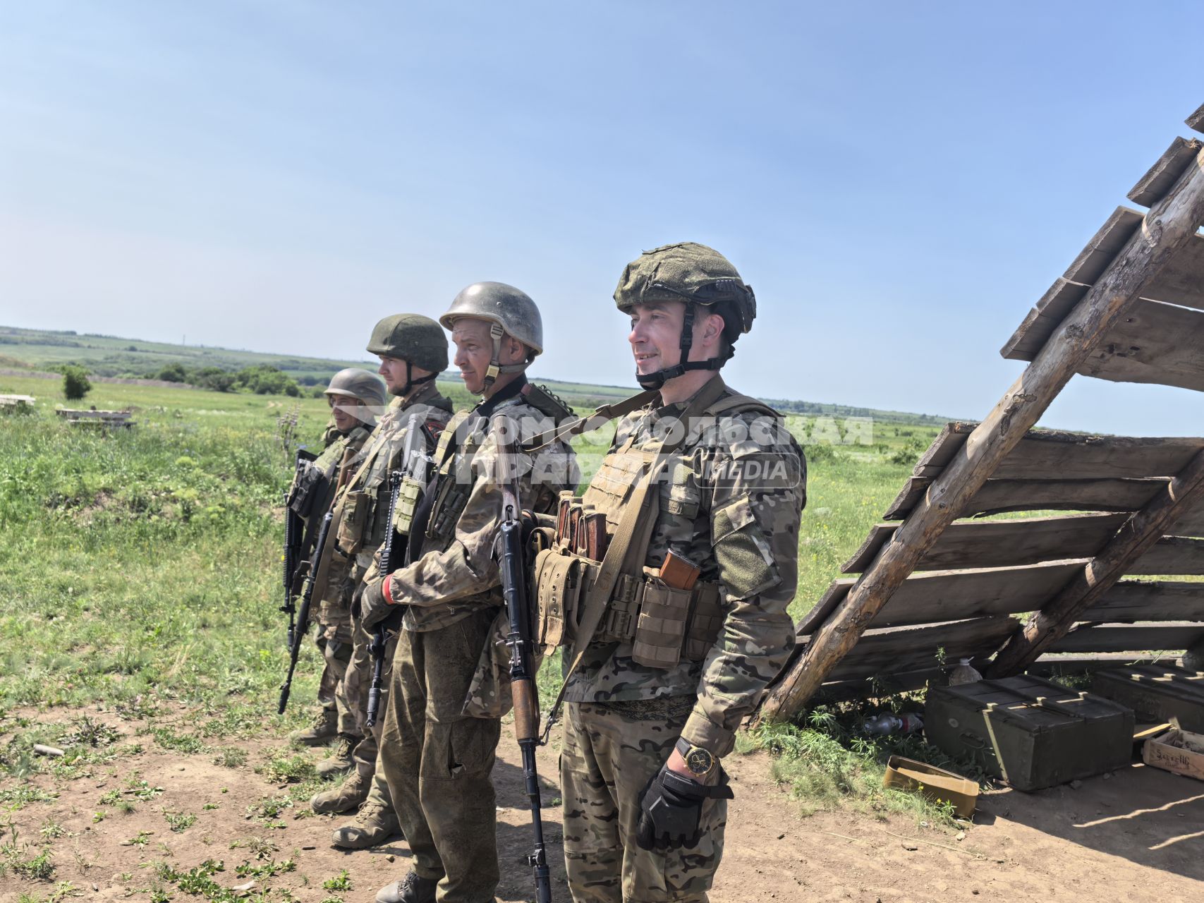 Полигон в ЛНР, где готовят будущих штурмовиков