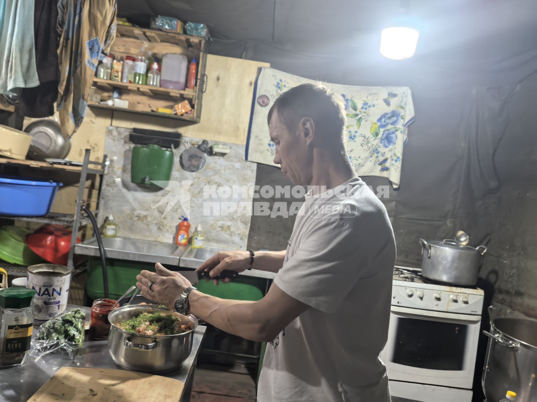 Полигон в ЛНР, где готовят будущих штурмовиков