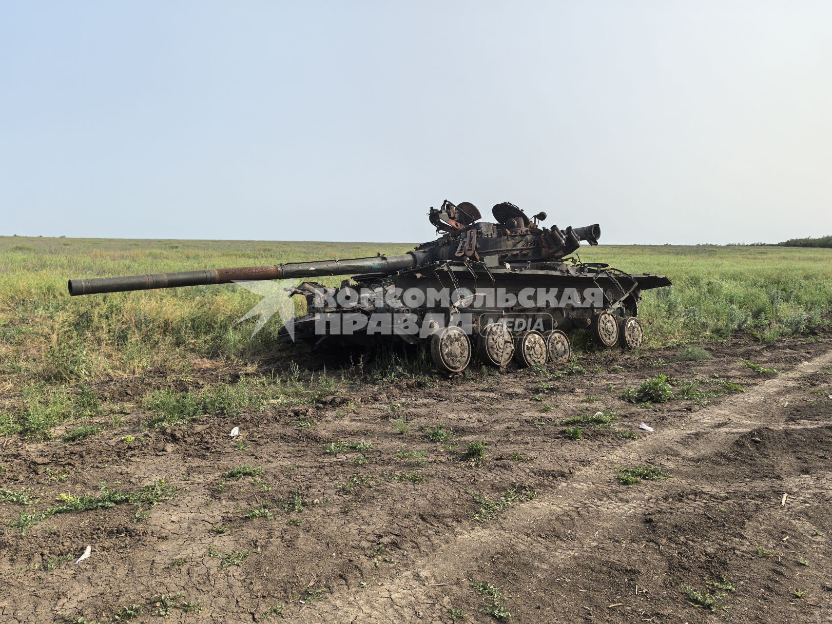 Освобождённое село Златоустовка в Волновахском районе