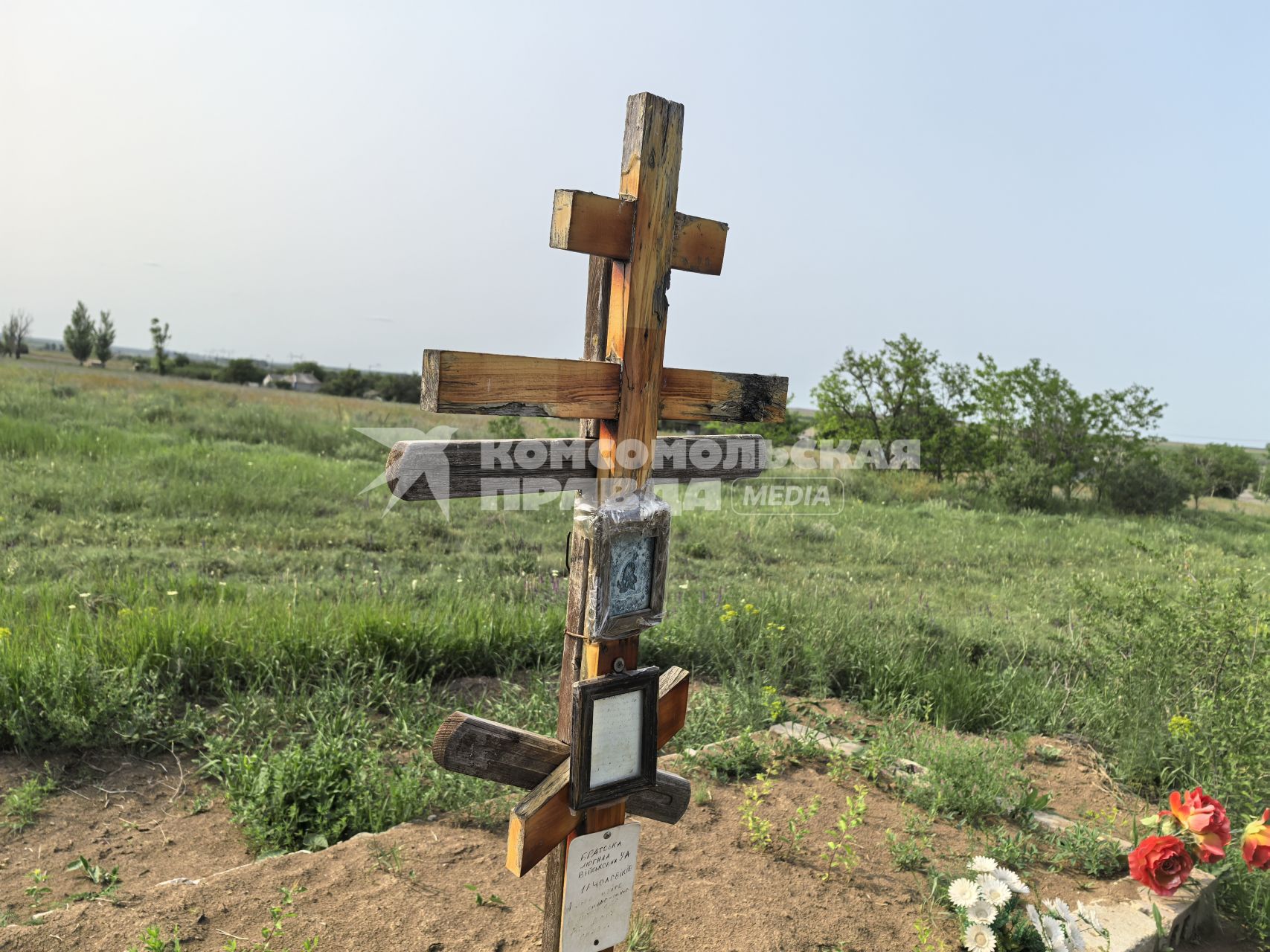 Освобождённое село Златоустовка в Волновахском районе