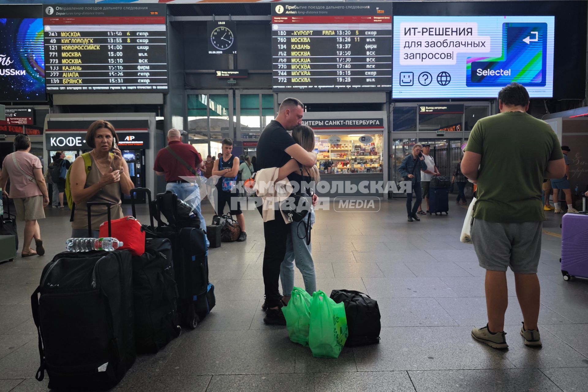 Московский железнодорожный вокзал Санкт-Петербурга