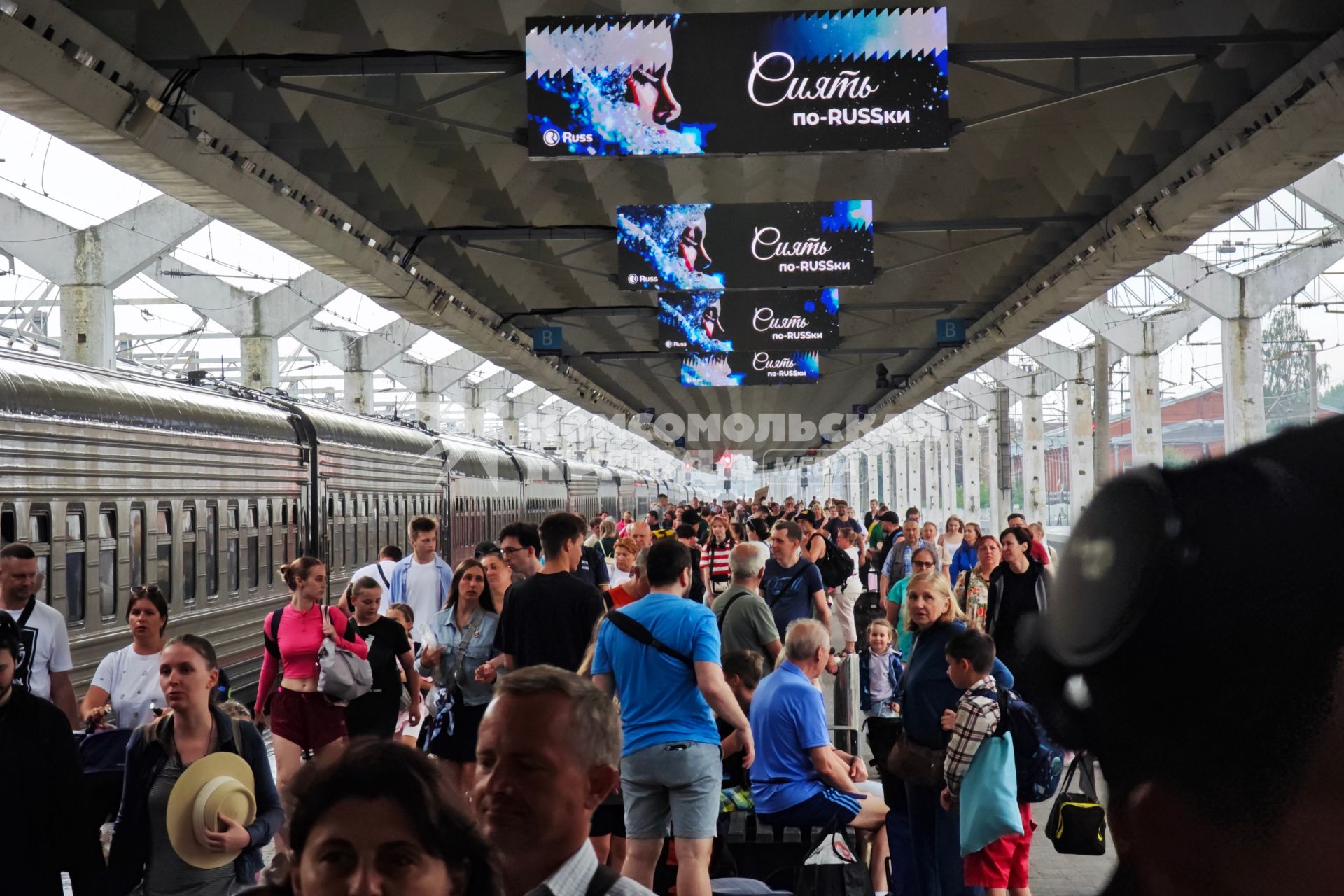 Московский железнодорожный вокзал Санкт-Петербурга