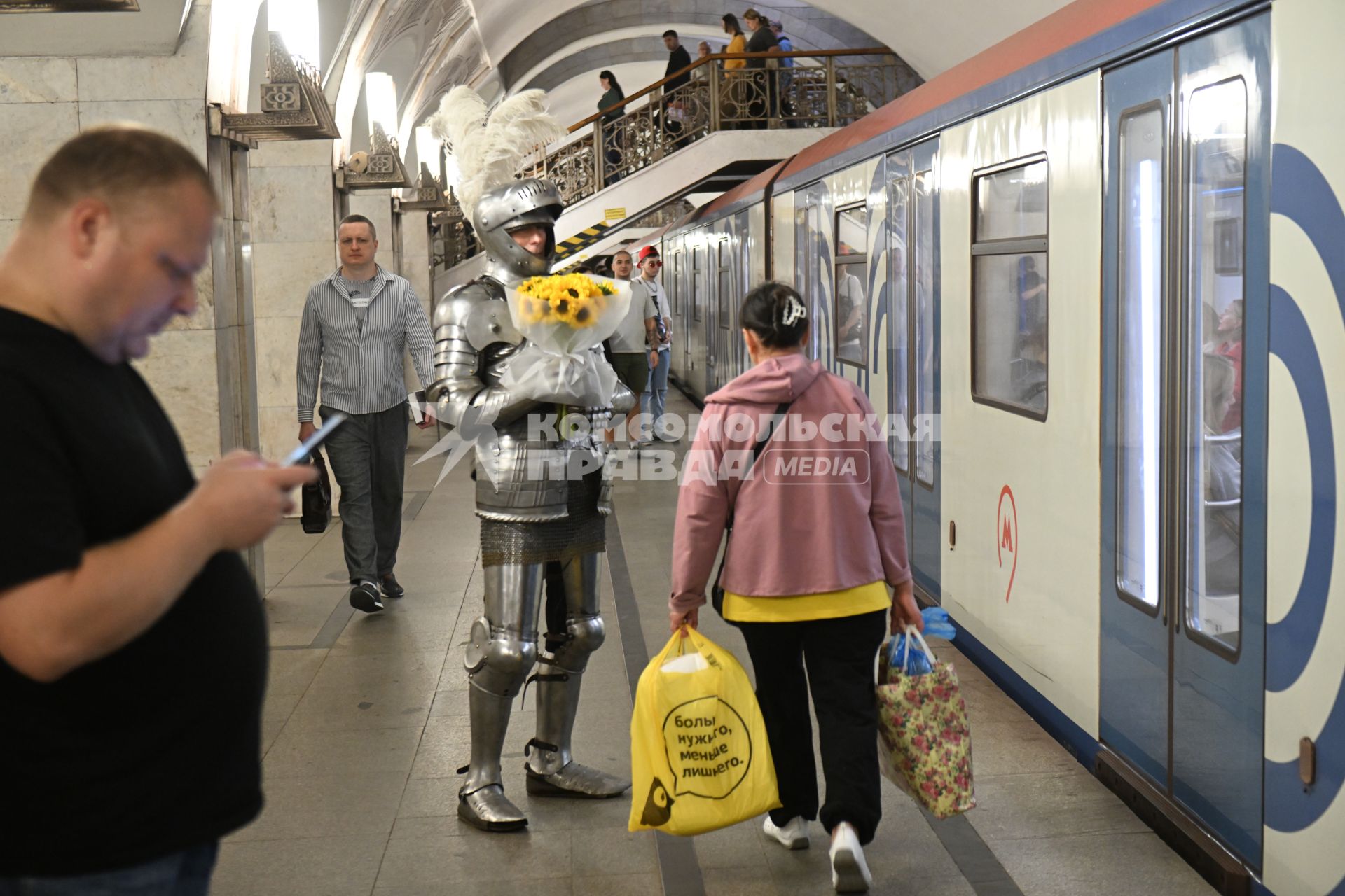 Рыцарь в метро
