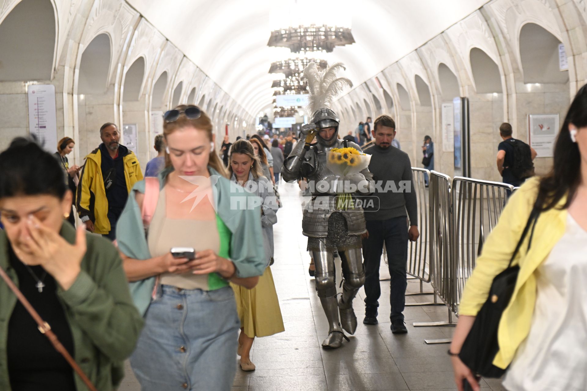 Рыцарь в метро